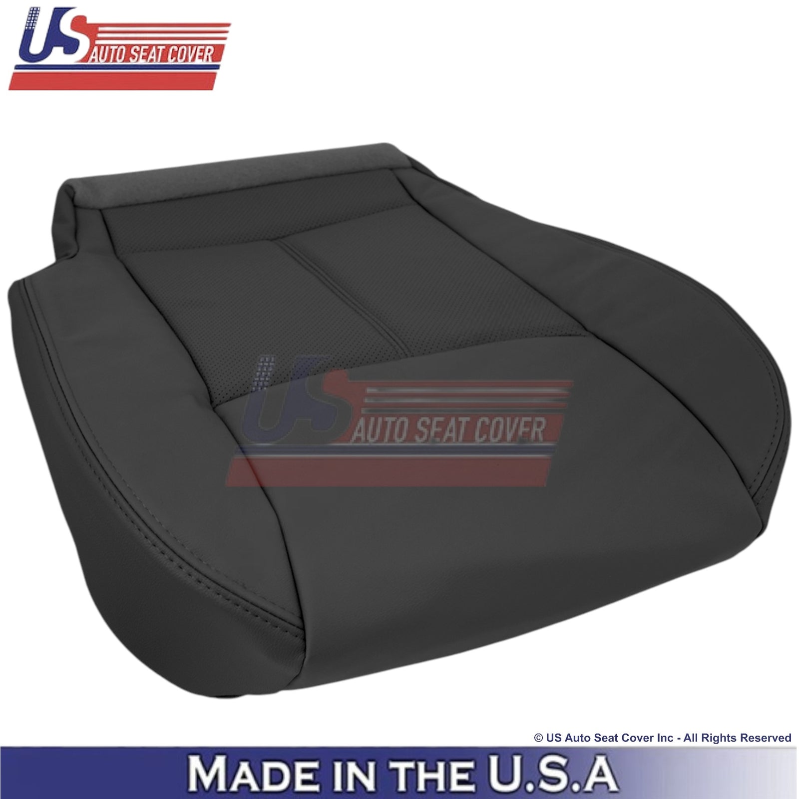 2013-2020 For Nissan Pathfinder Leather Bottom Replacement Seat Covers Charcoal