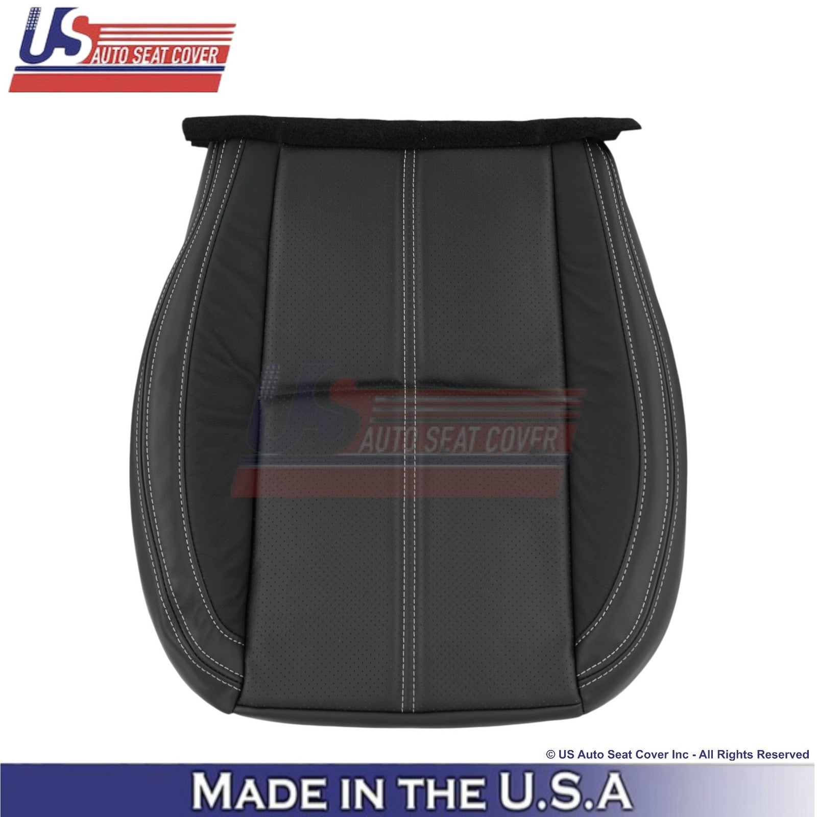 2017-2018 Fits Subaru Forester Touring Leather Front Replacement Covers Black
