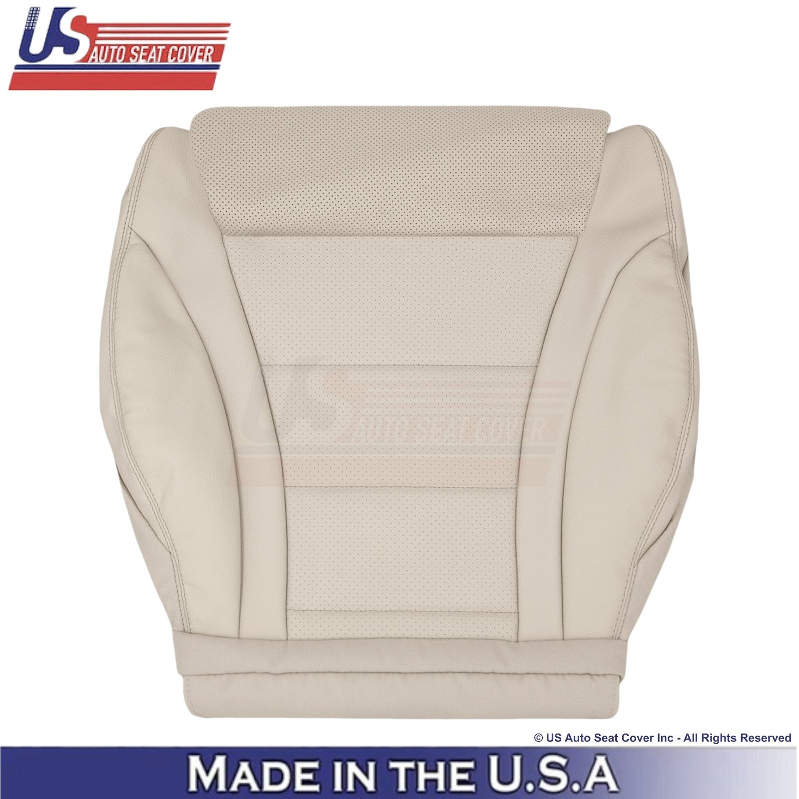 2016-2021 For Mercedes Benz GLC Class Leather Front Bottom Covers Silk Beige