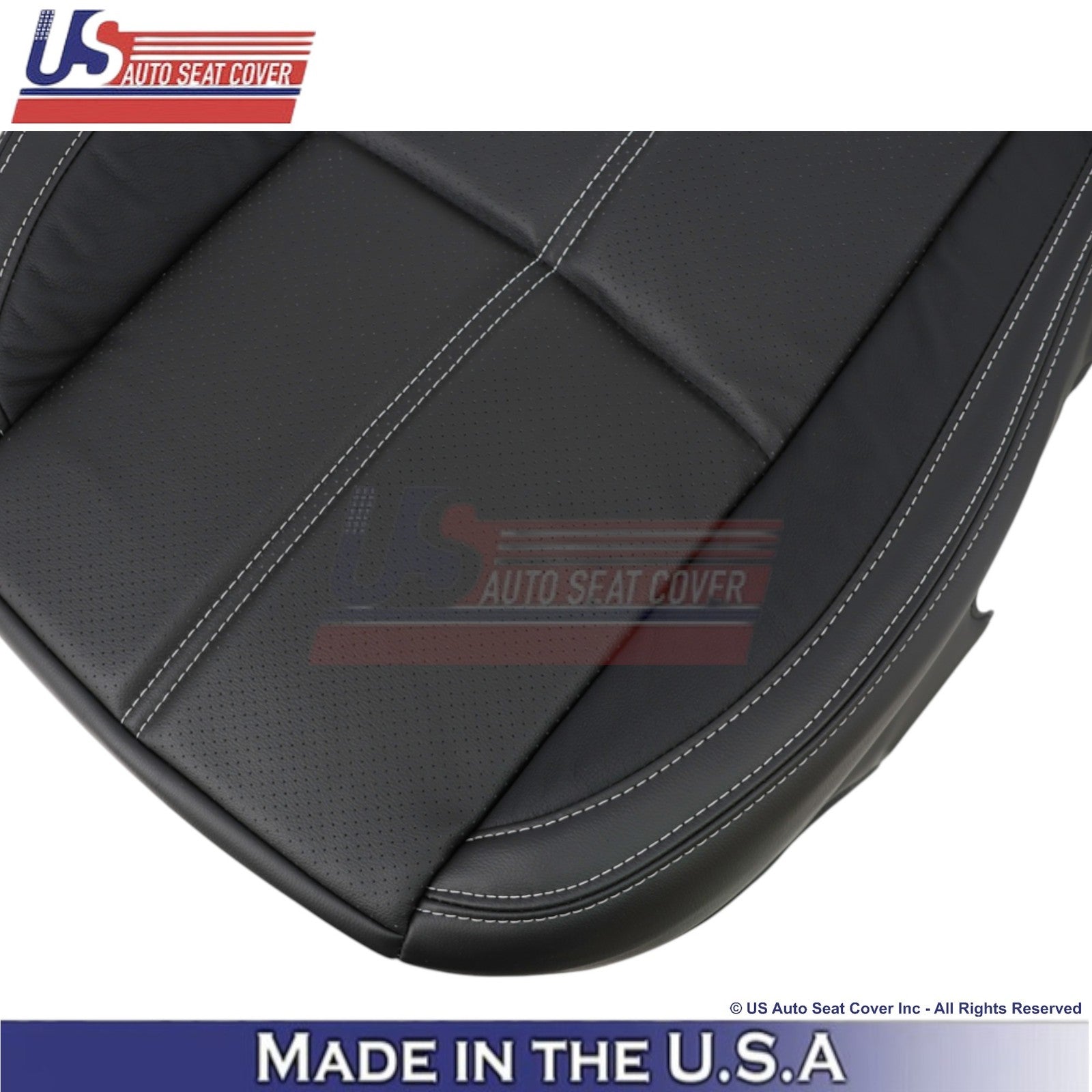 2017-18 For Subaru Forester Touring Genuine Leather Passenger Bottom Cover Black