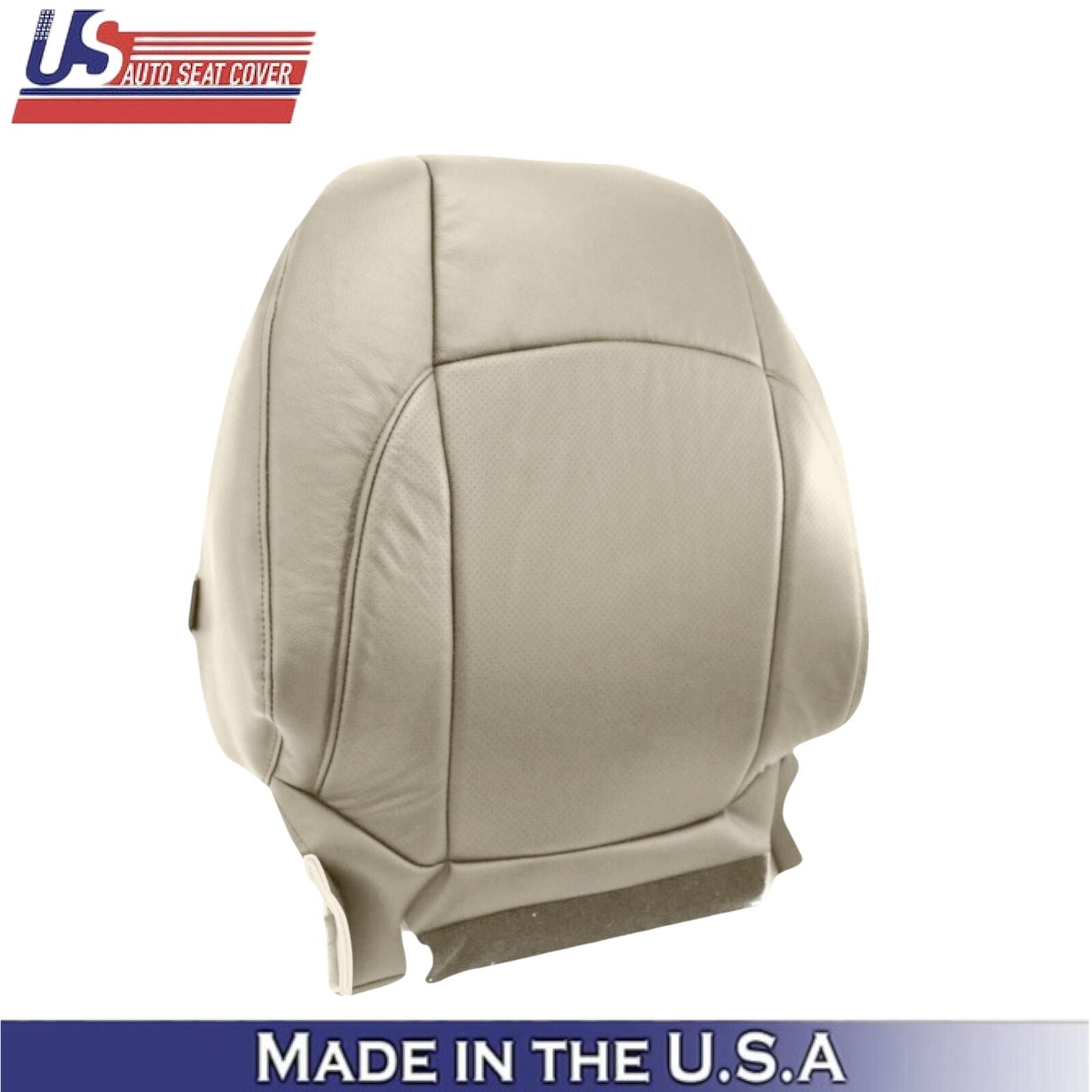 2010-2012 For Lexus ES350 Genuine Leather Driver Side Seat Covers Parchment Tan