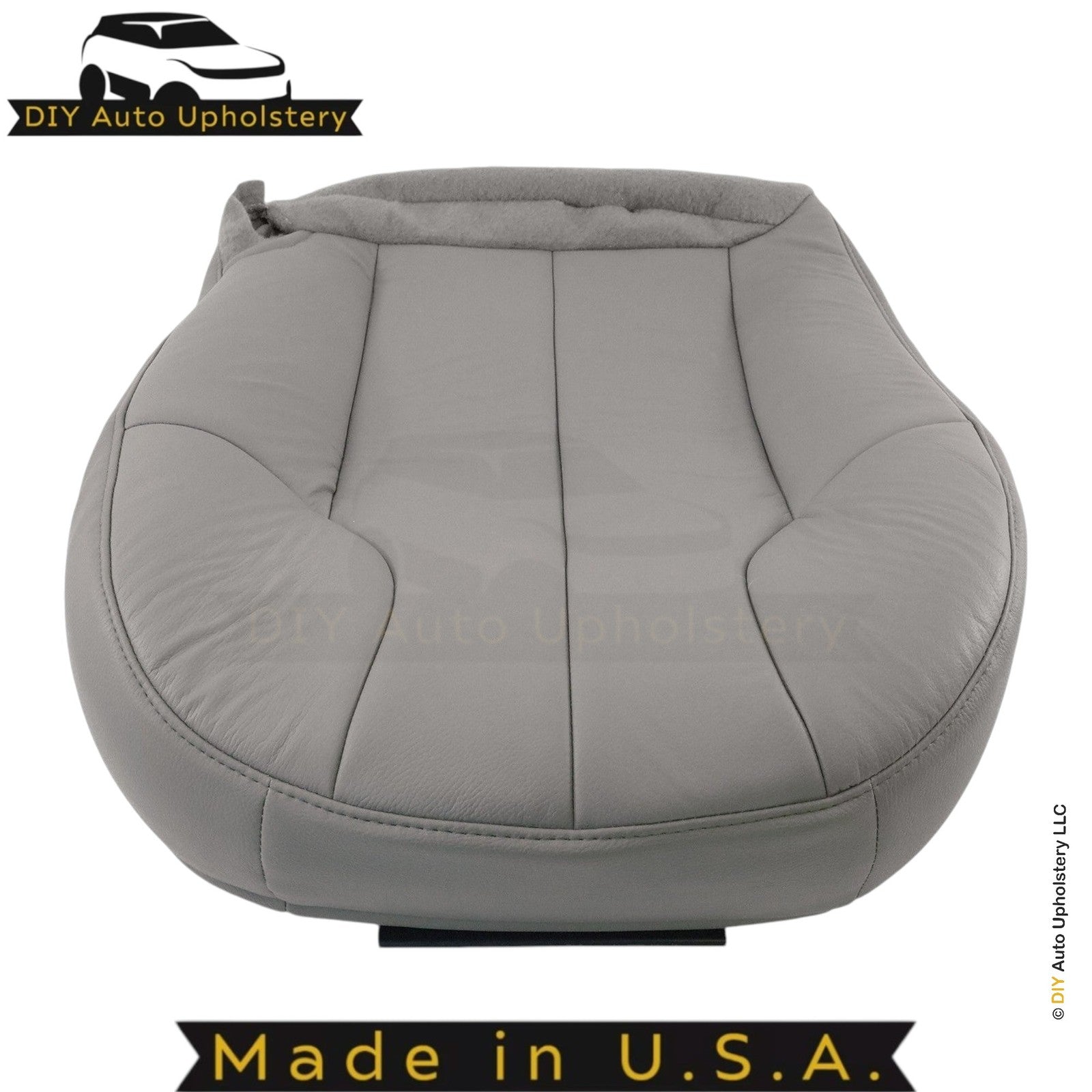 1999-2001 For Jeep Grand Cherokee Genuine Leather Driver Bottom Seat Cover Taupe