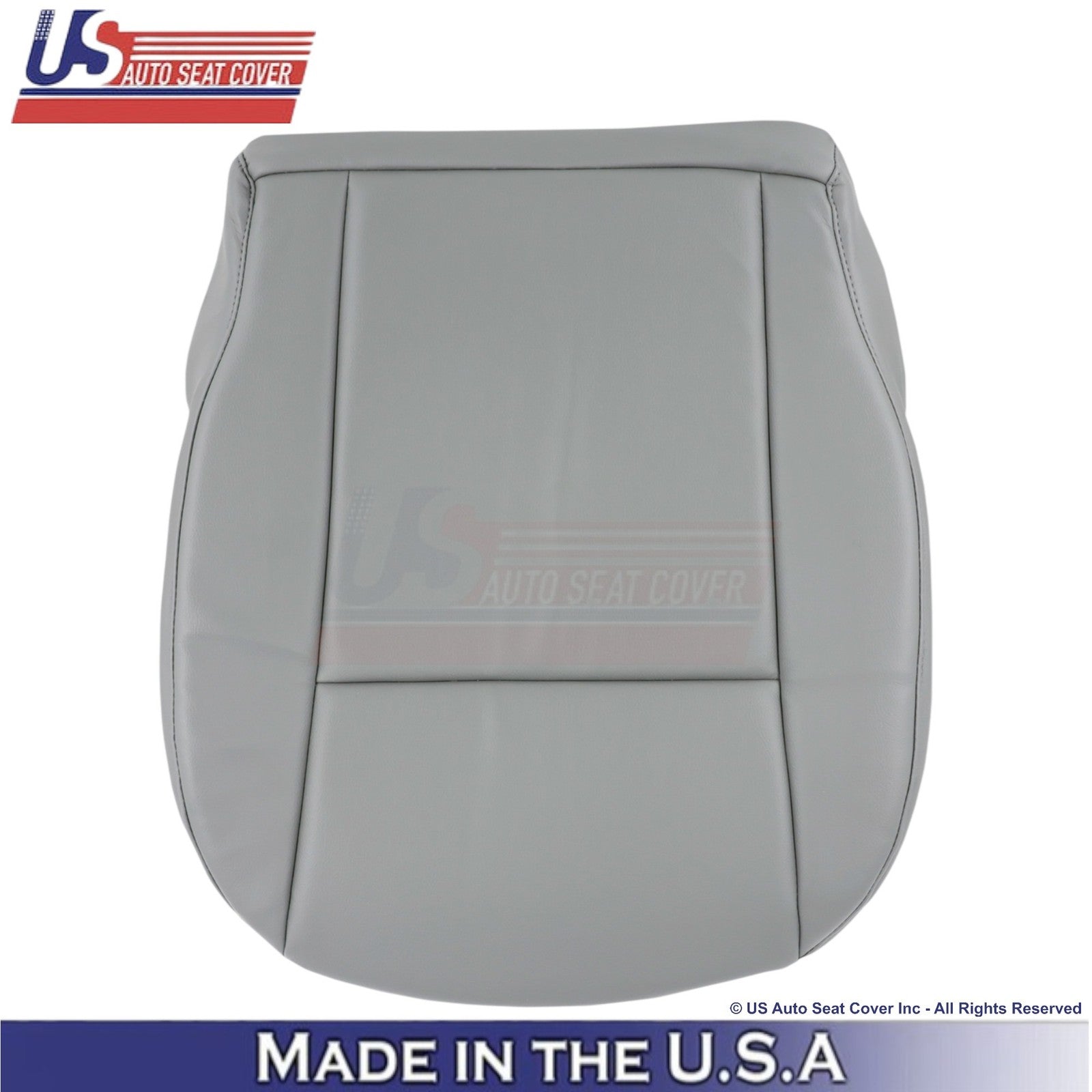 2014-2019 Fits Ford Transit Leatherette Front Bottom Replacement Covers Gray