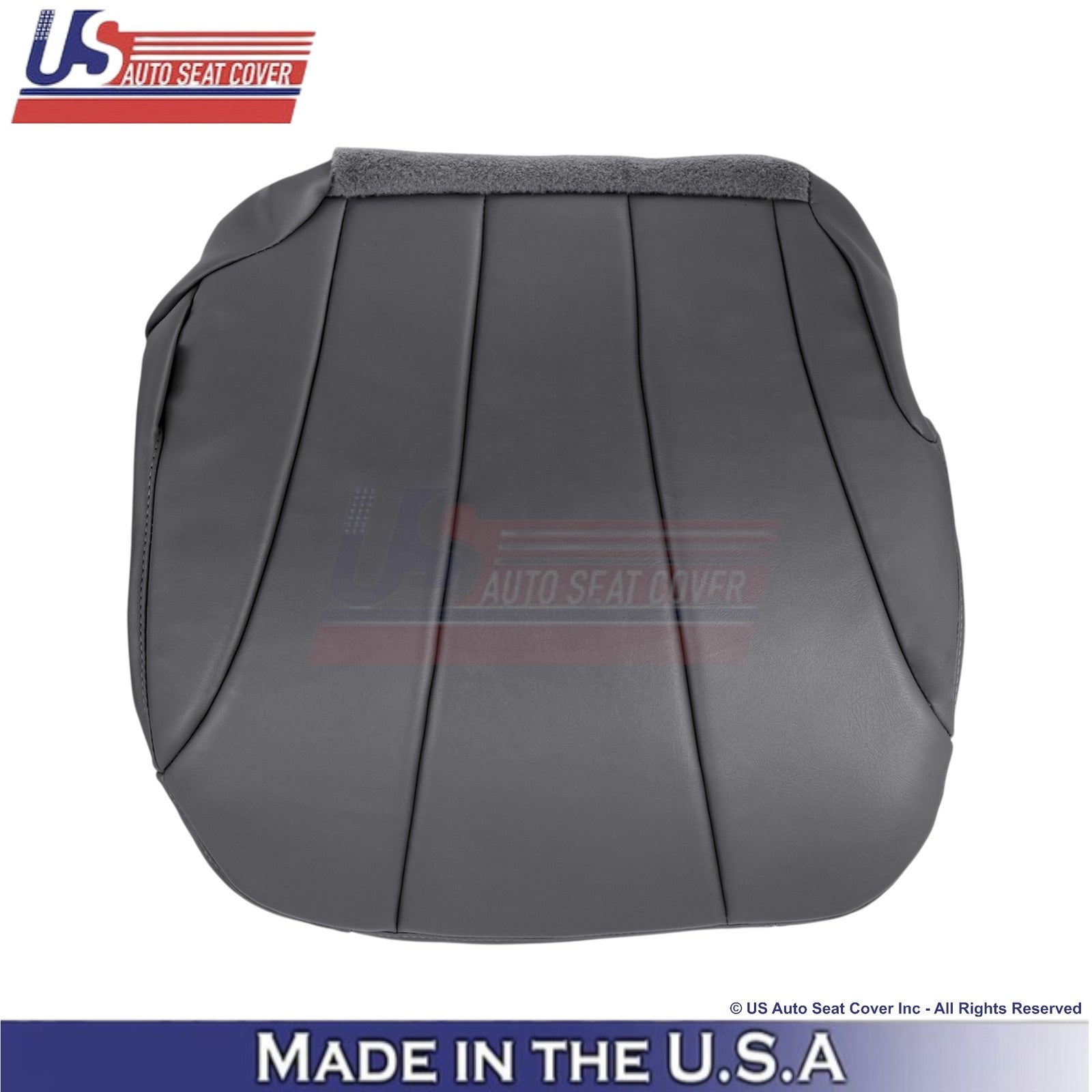 1999-2002 For Chevy Silverado W/T Leatherette Passenger Bottom Cover Dk Graphite