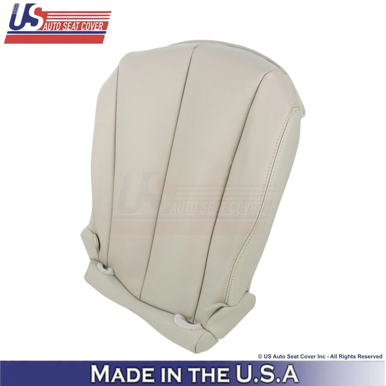 2011-2014 For Toyota Sienna Genuine Leather 2nd Row Bottom Seat Covers Bisque