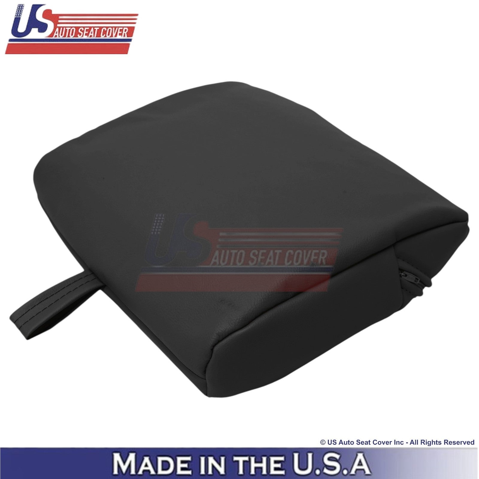 2003-2004 Fit Ford F250 F350 Lariat Leather Rear Bench Top OEM Seat Covers Black