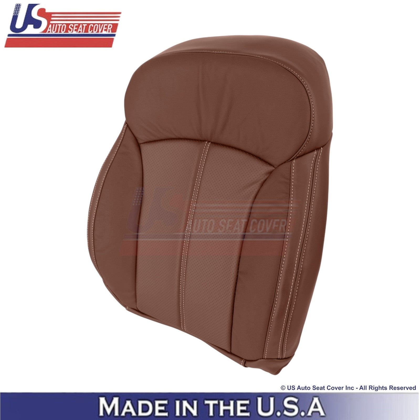 2017-2018 For Subaru Forester Touring Leather Top Replacement Seat Covers Saddle