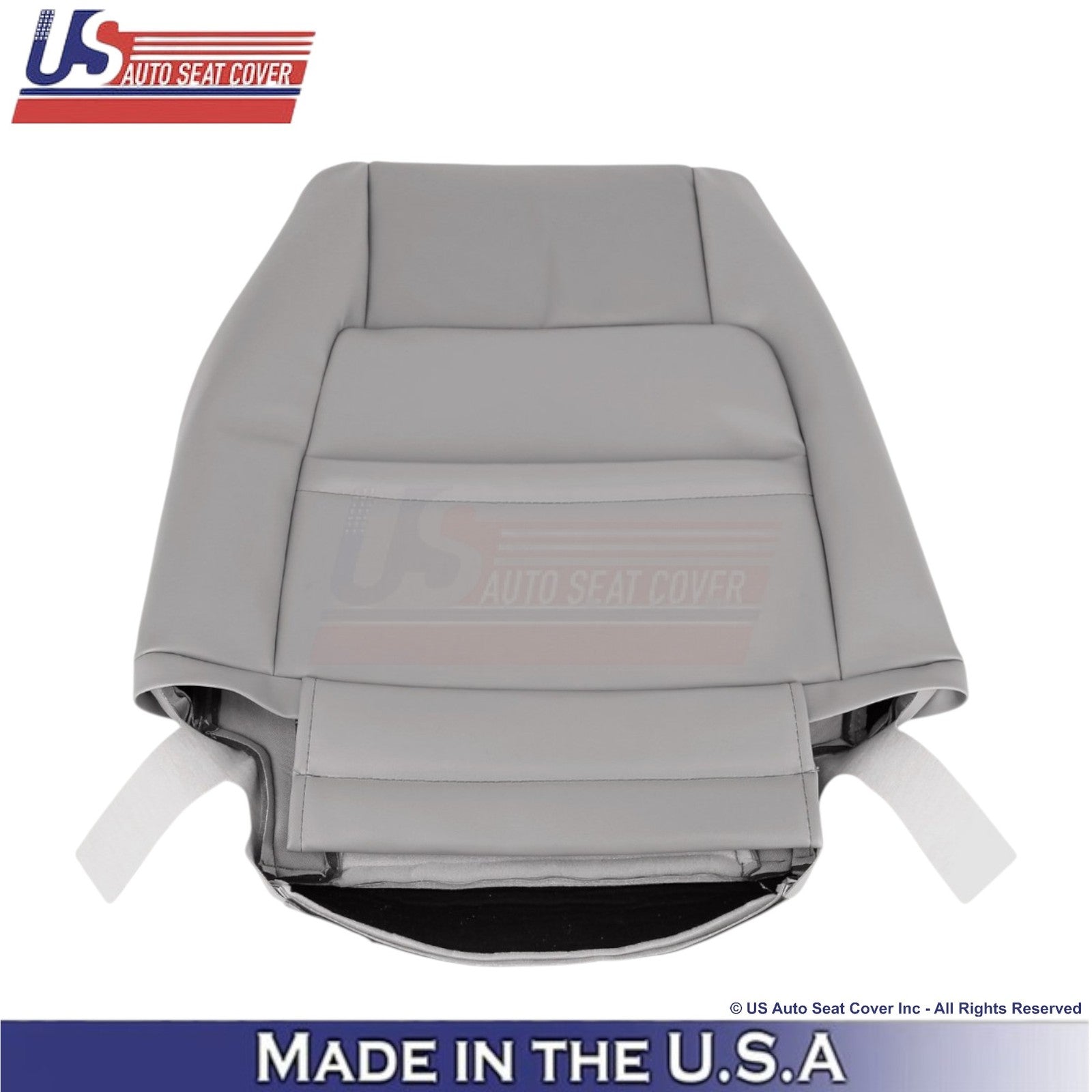 2000-2004 Fits Toyota Tundra Leatherette Passenger Bottom Seat Cover Charcoal