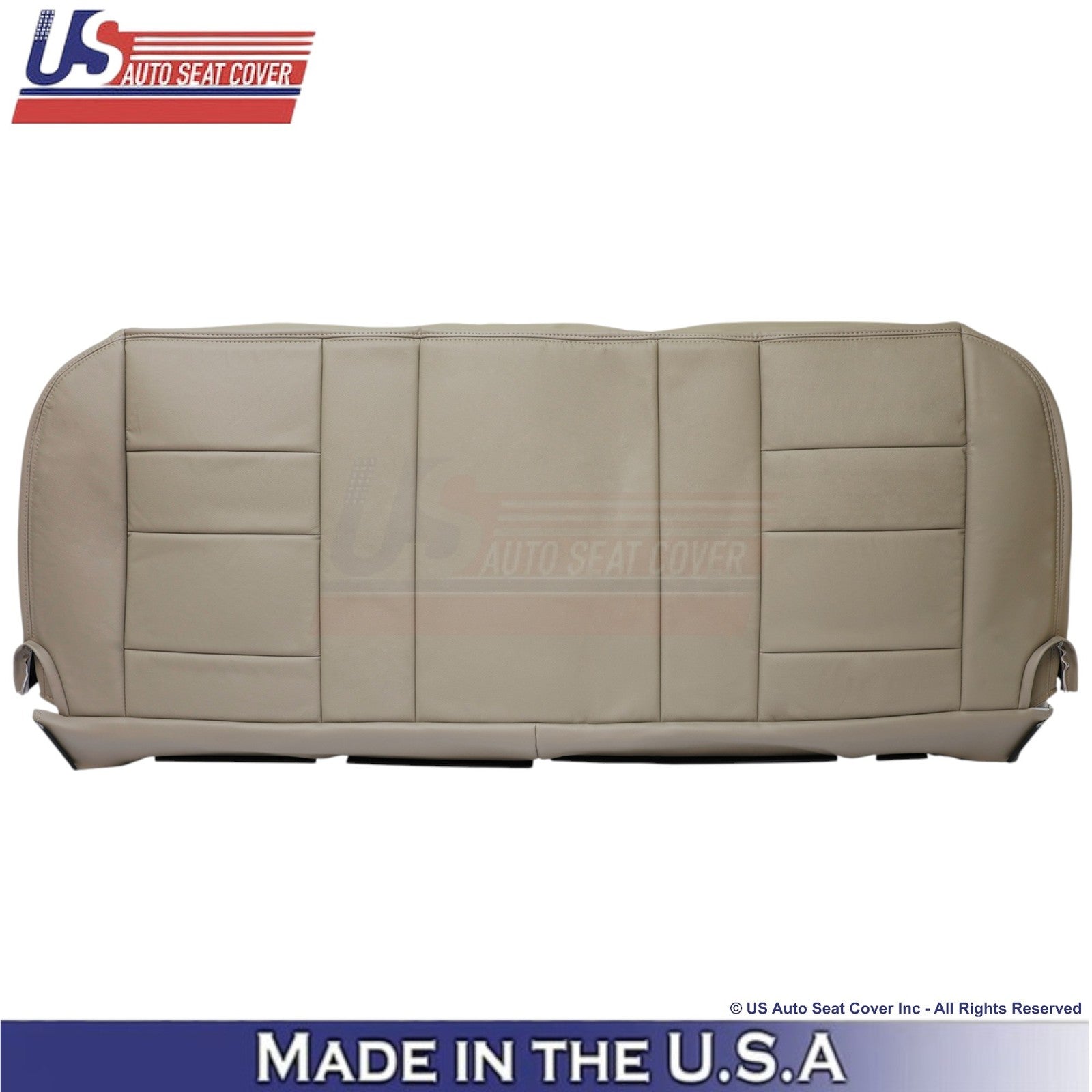 2003-2004 Fits Ford F250 F350 Lariat Leatherette Rear Bottom OEM Seat Cover Tan