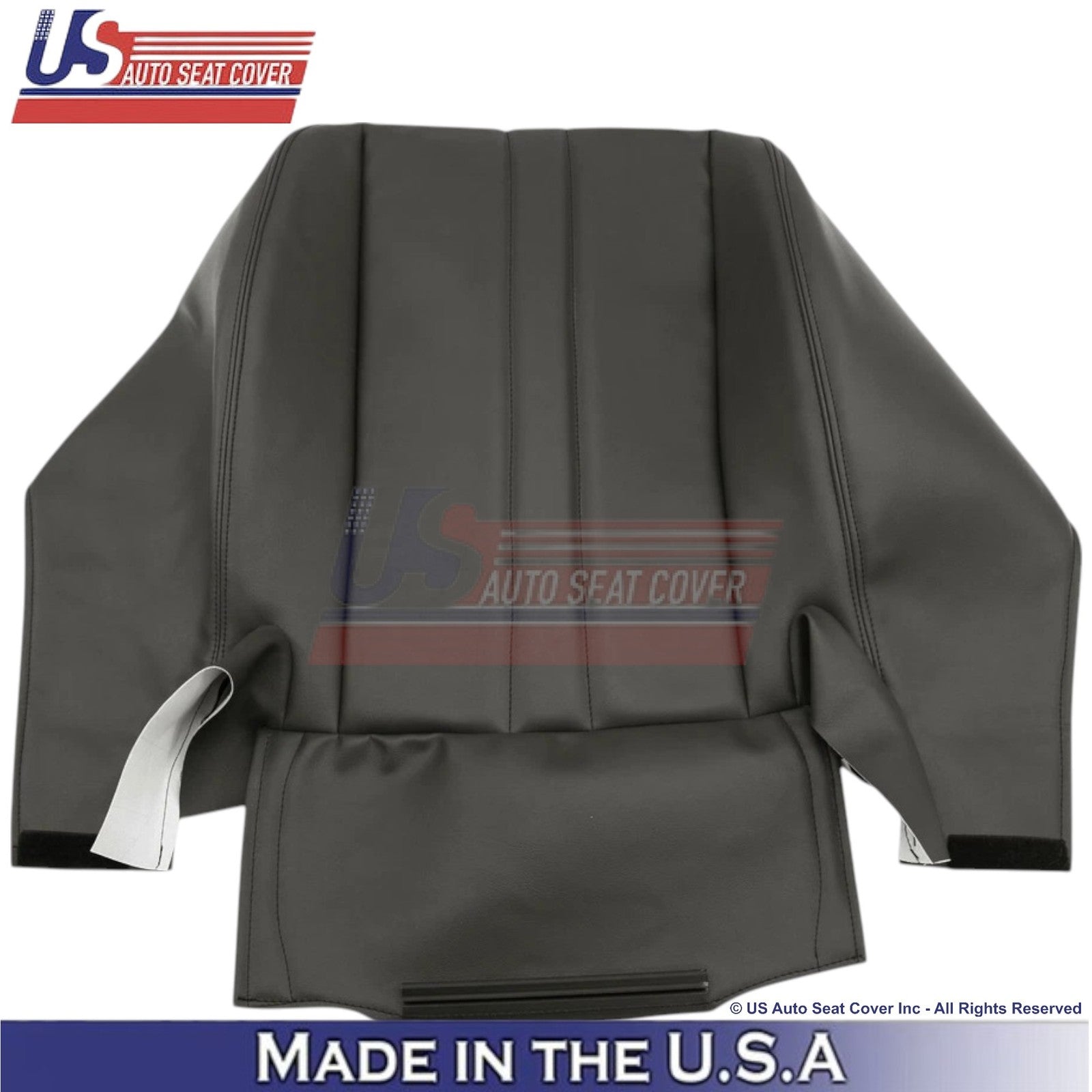 2003-2009 Fits Chevrolet Kodiak Passenger Bottom Leatherette Cover Dark Pewter
