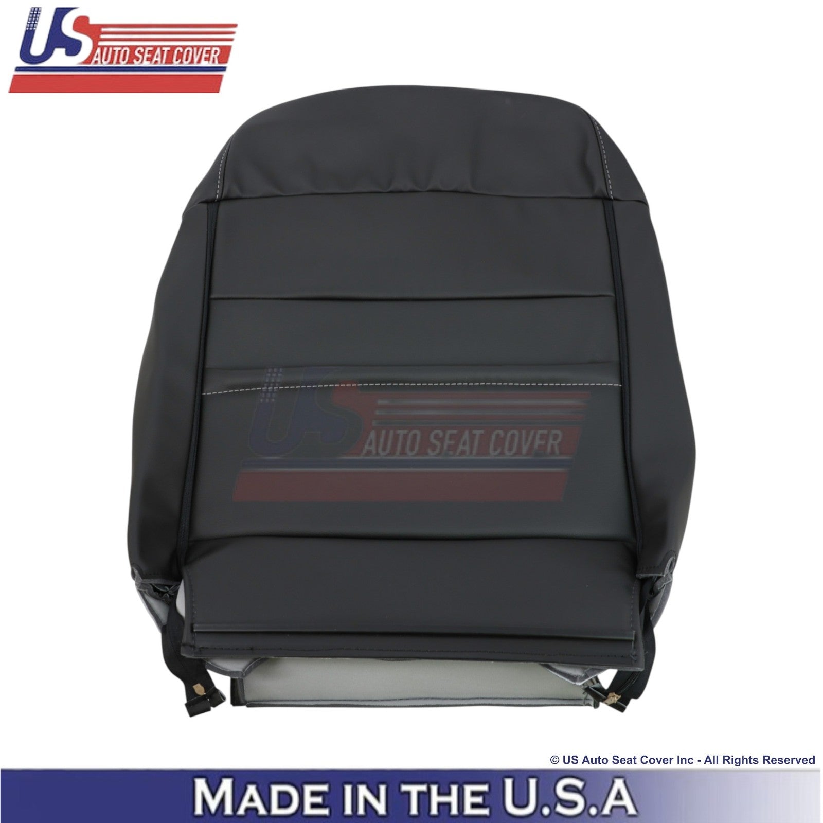 2017-2018 Fits Subaru Forester Touring Genuine Leather Top Seat Covers Black