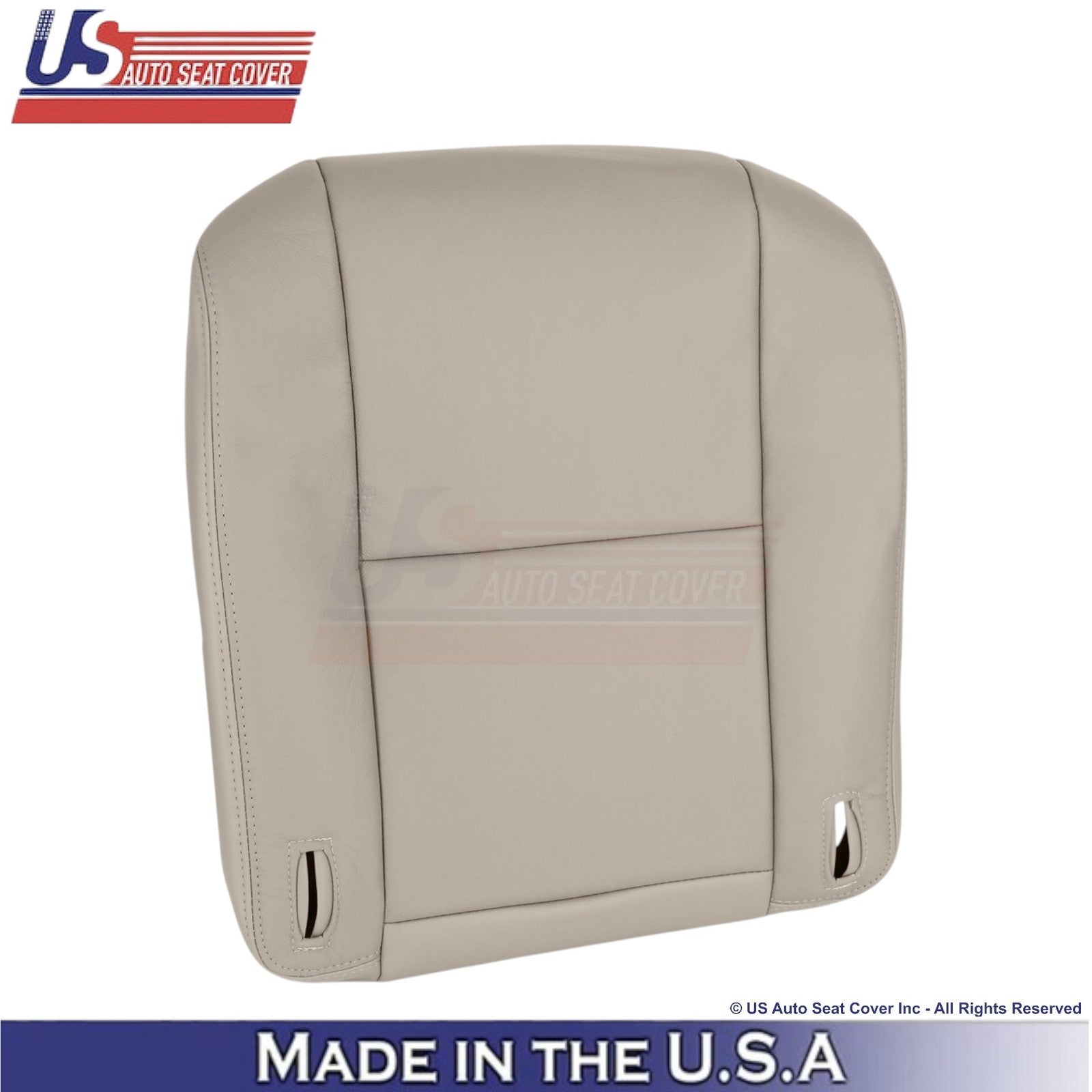 1998-2003 Fits Toyota Sienna Genuine Leather Driver Bottom Seat Cover Light Oak
