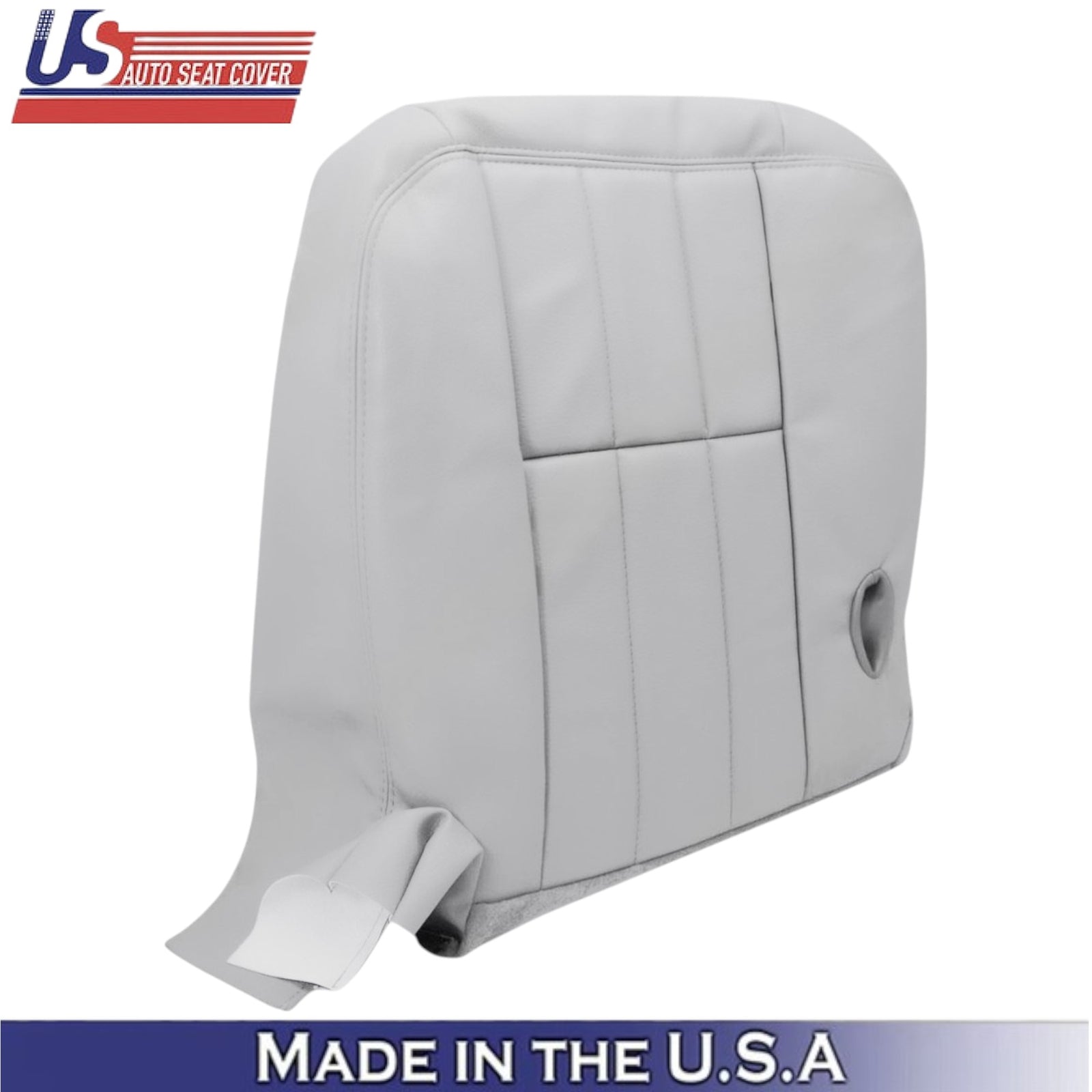 2003-2005 For Mercury Grand Marquis Leatherette Front Seat Covers Light Flint