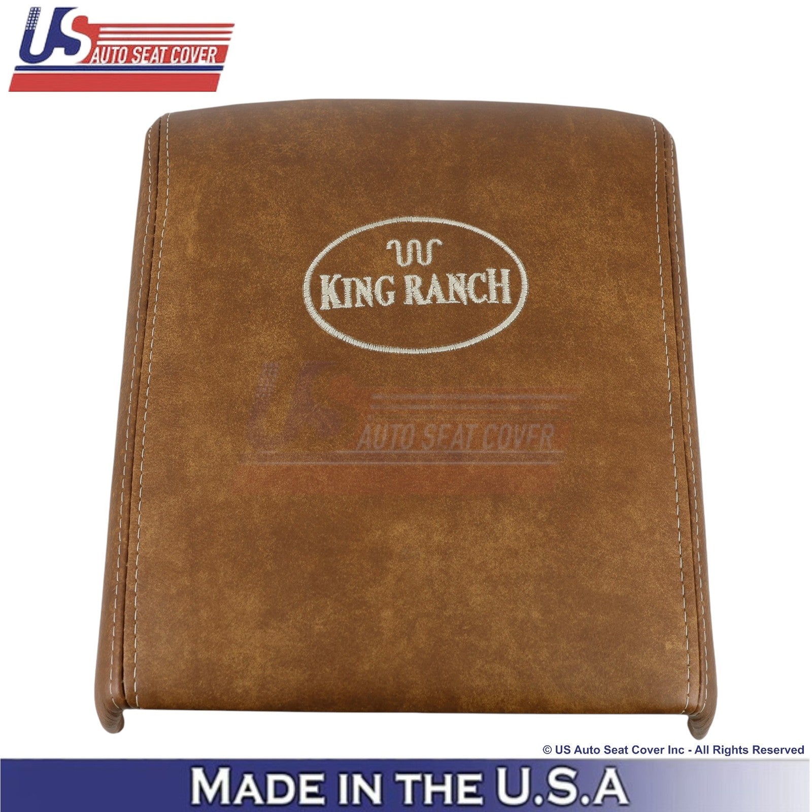 2004-2008 Ford F-150 King Ranch Genuine Leather Center Console Lid Cover