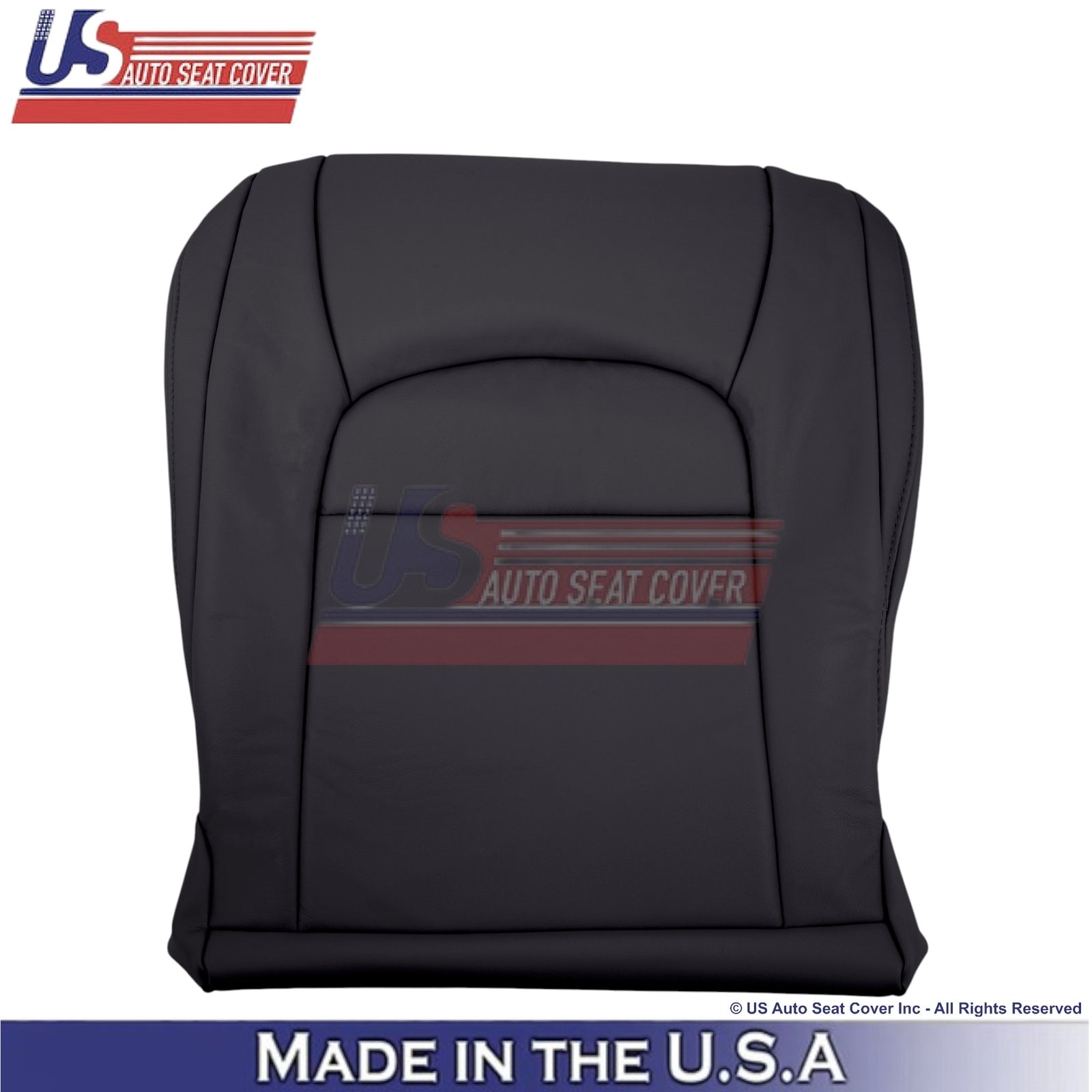2008-2021 For Toyota Land Cruiser Genuine Leather Driver Bottom Cover Black