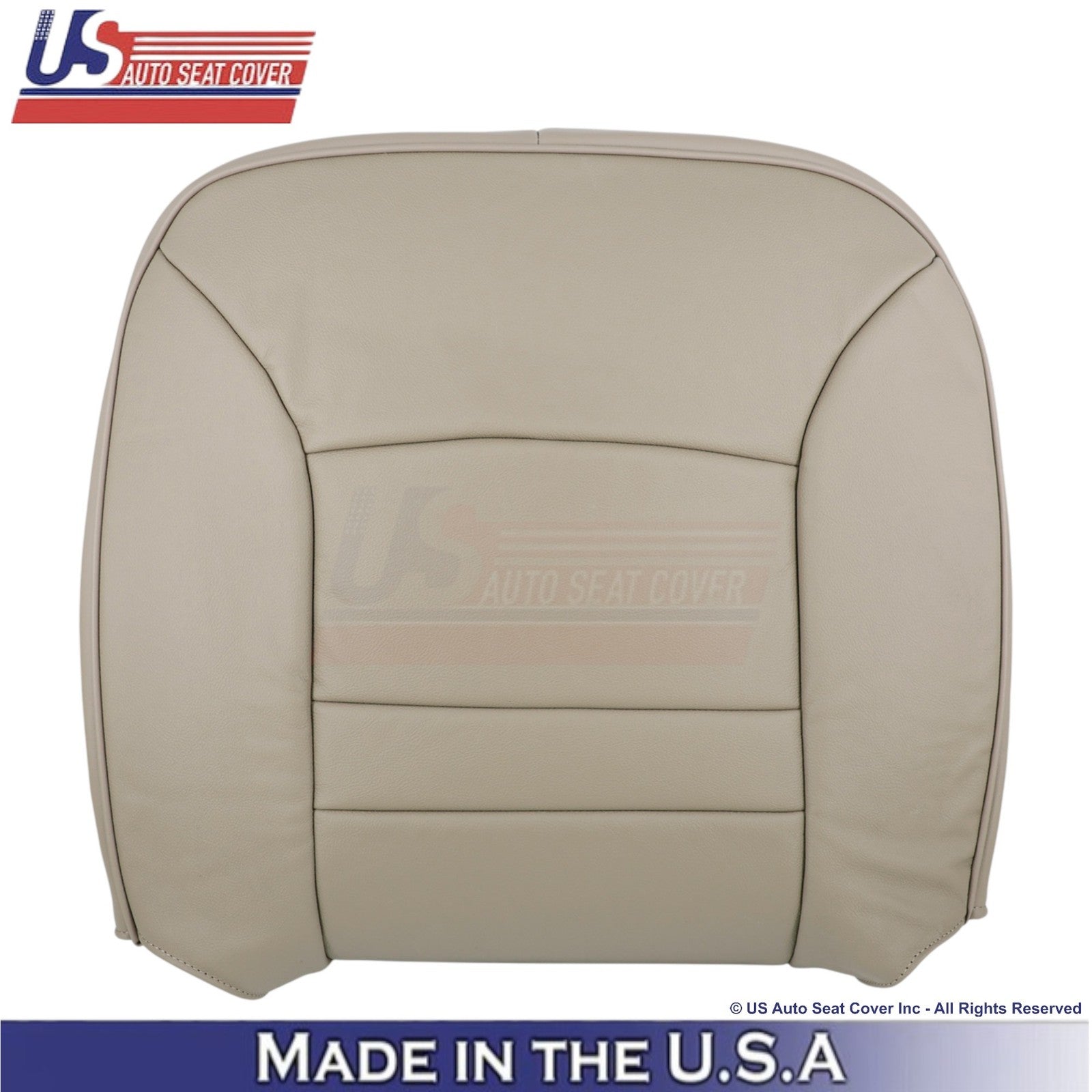 1998-2002 For Ford Crown Victoria Leatherette Driver Top Replacement Cover Tan