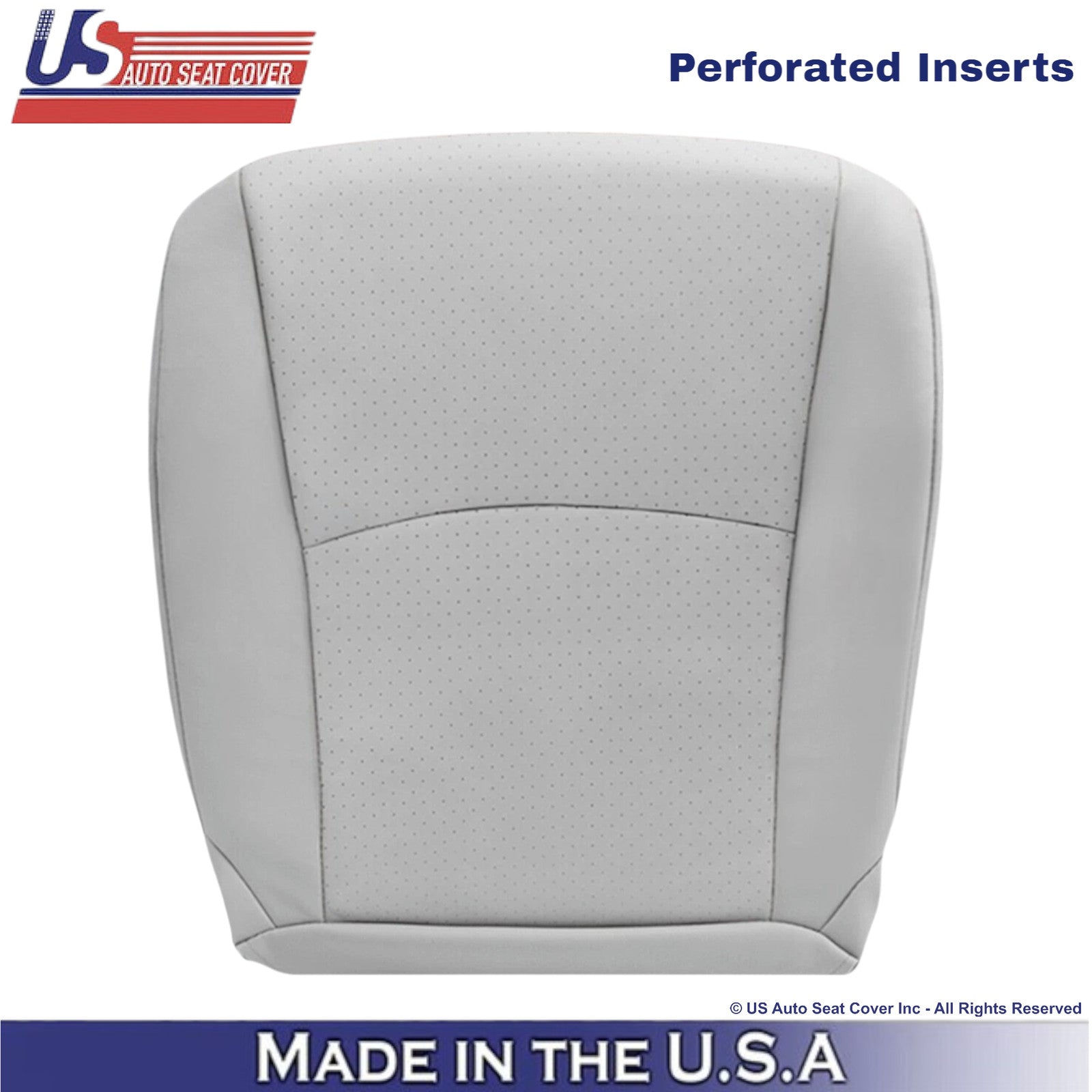 2004-2013 For Toyota Highlander Genuine Leather Driver Bottom Cover Ash Gray