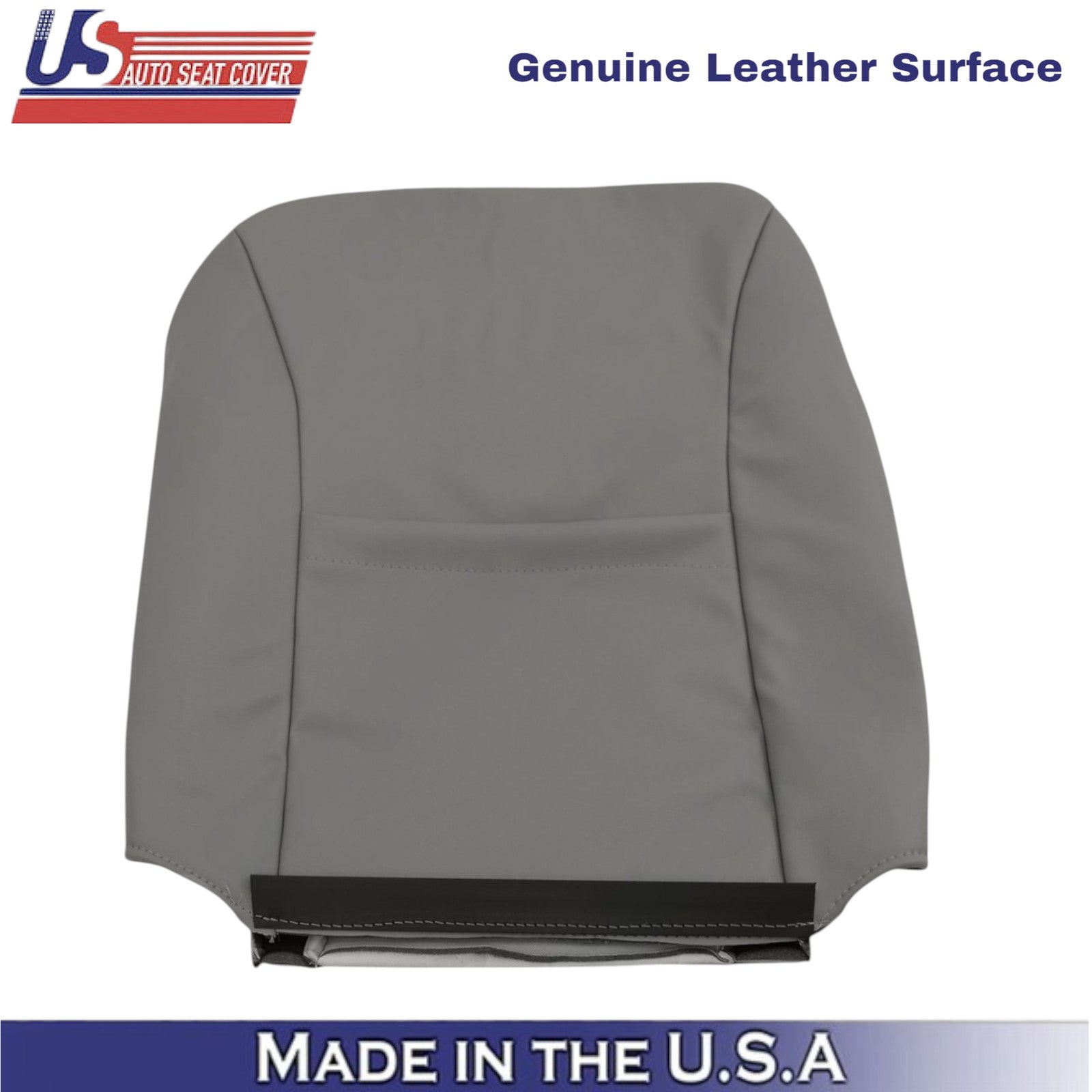 2001 to 2003 for Ford F150 Lariat leather Front Seat Covers Medium Graphite