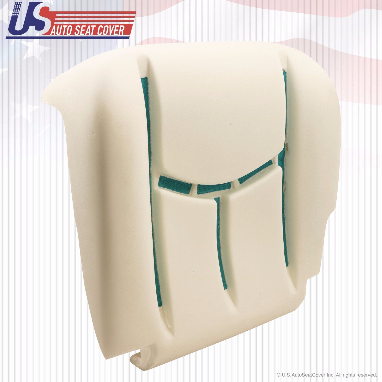 2003 2004 2005 GMC Sierra Driver Bottom Vinyl Seat Cover Plus Foam Cushion GRAY