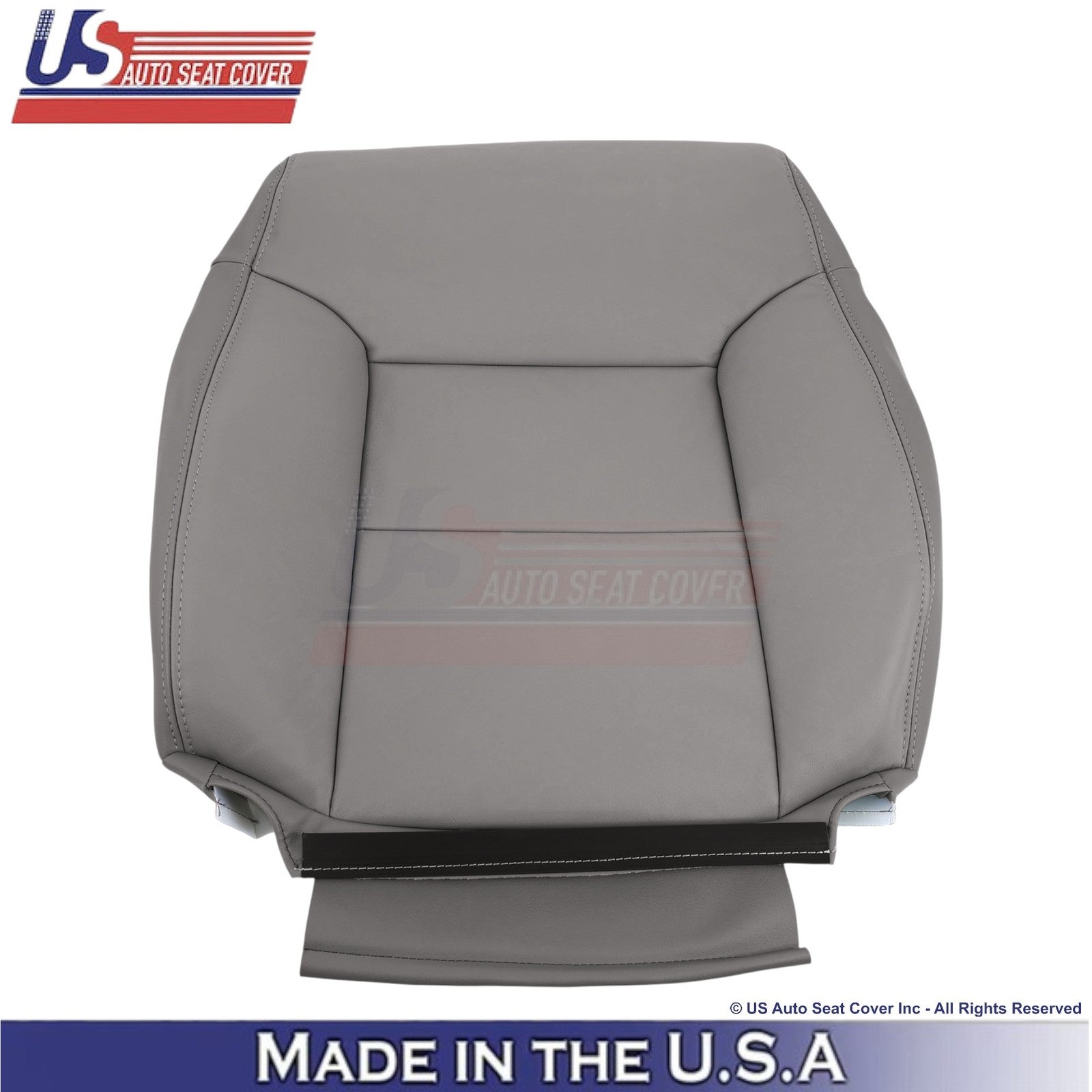 1998-2003 Fits Toyota Sienna Genuine Leather Driver Top Replacement Cover Gray