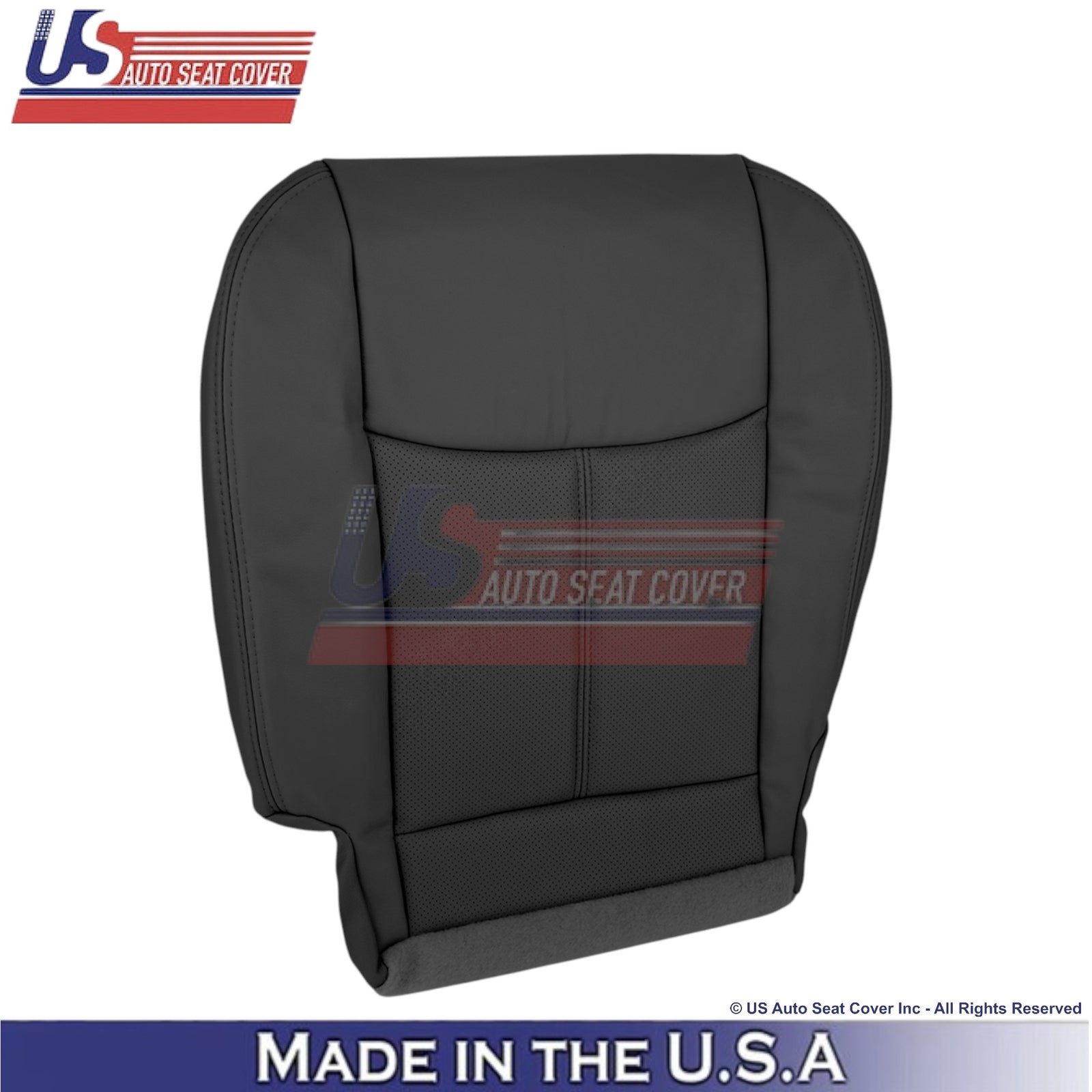 2013-2020 For Nissan Pathfinder Leather Bottom Replacement Seat Covers Charcoal