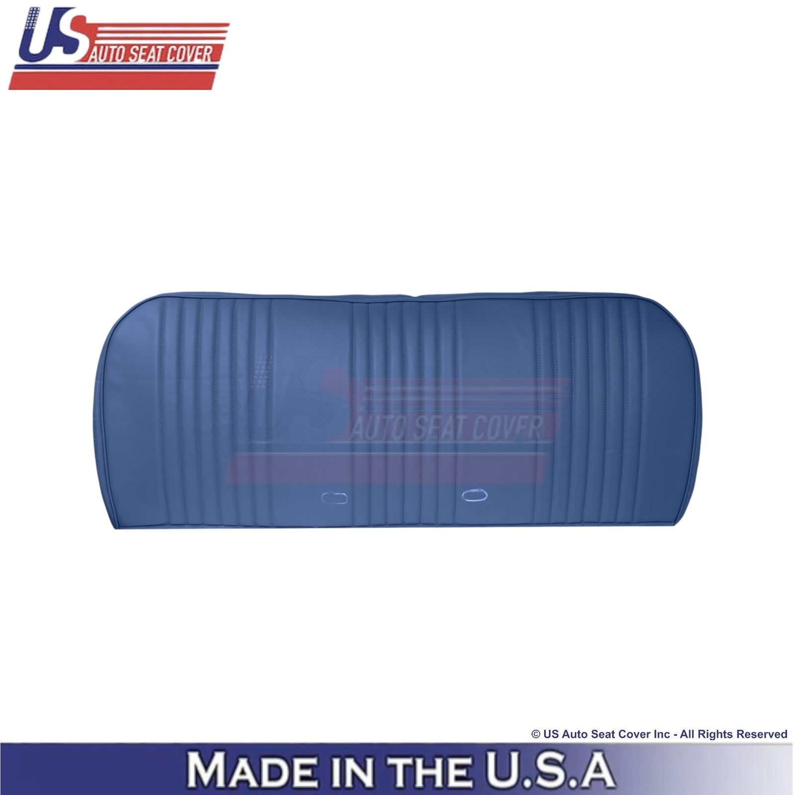 1987-1997 Fits Ford F150 Leatherette Bench Bottom Replacement Cover Blue Navy