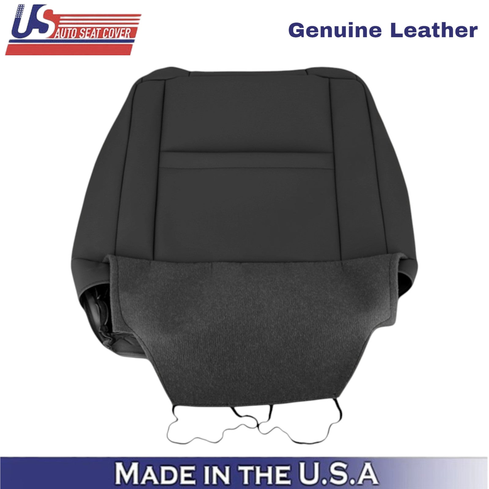 2009-2012 For Dodge Ram 2500 Laramie Genuine Leather Driver Top Cover Dark Slate