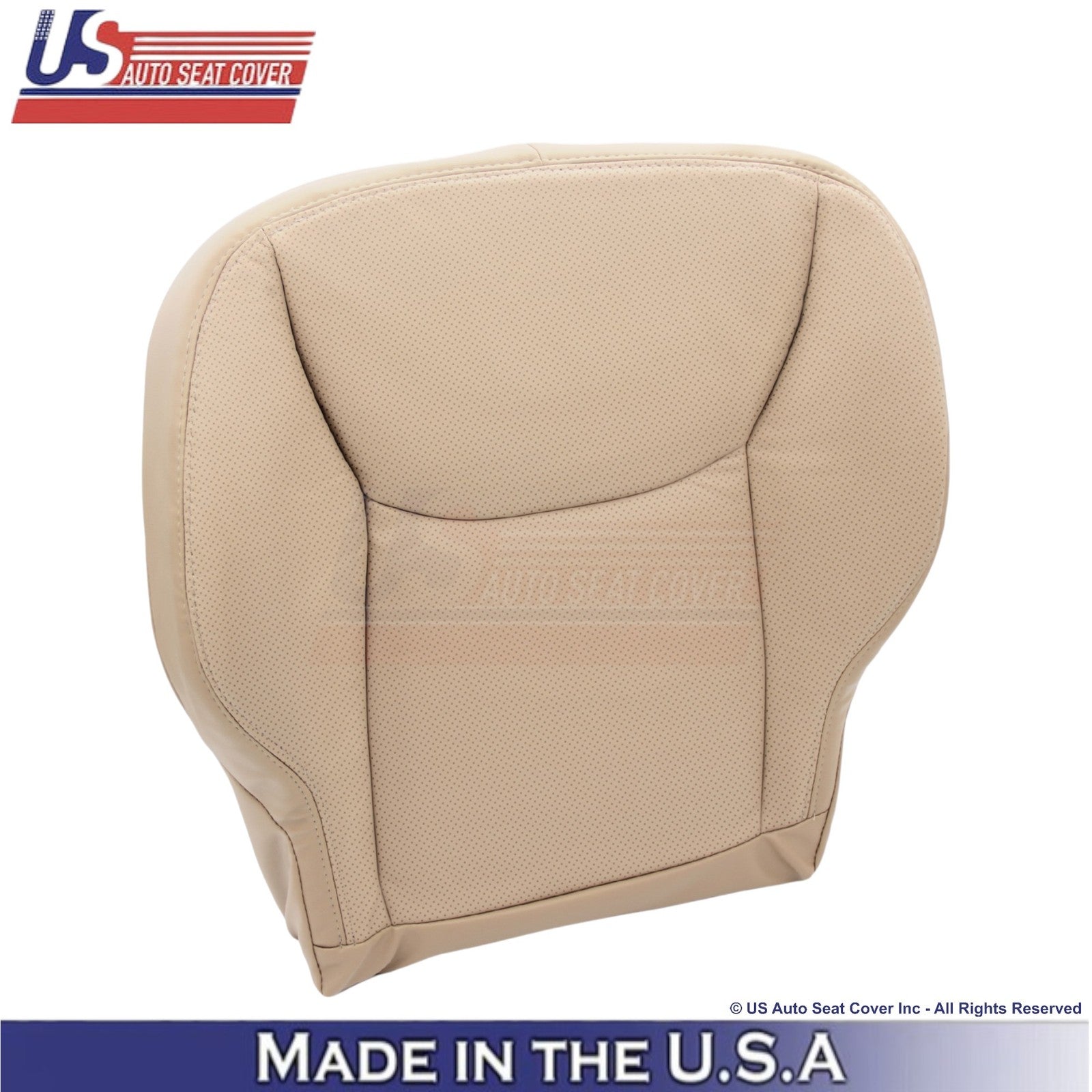 2002-2006 Fits Mercedes-Benz S Genuine Leather Perf. Passenger Bottom Cover Java
