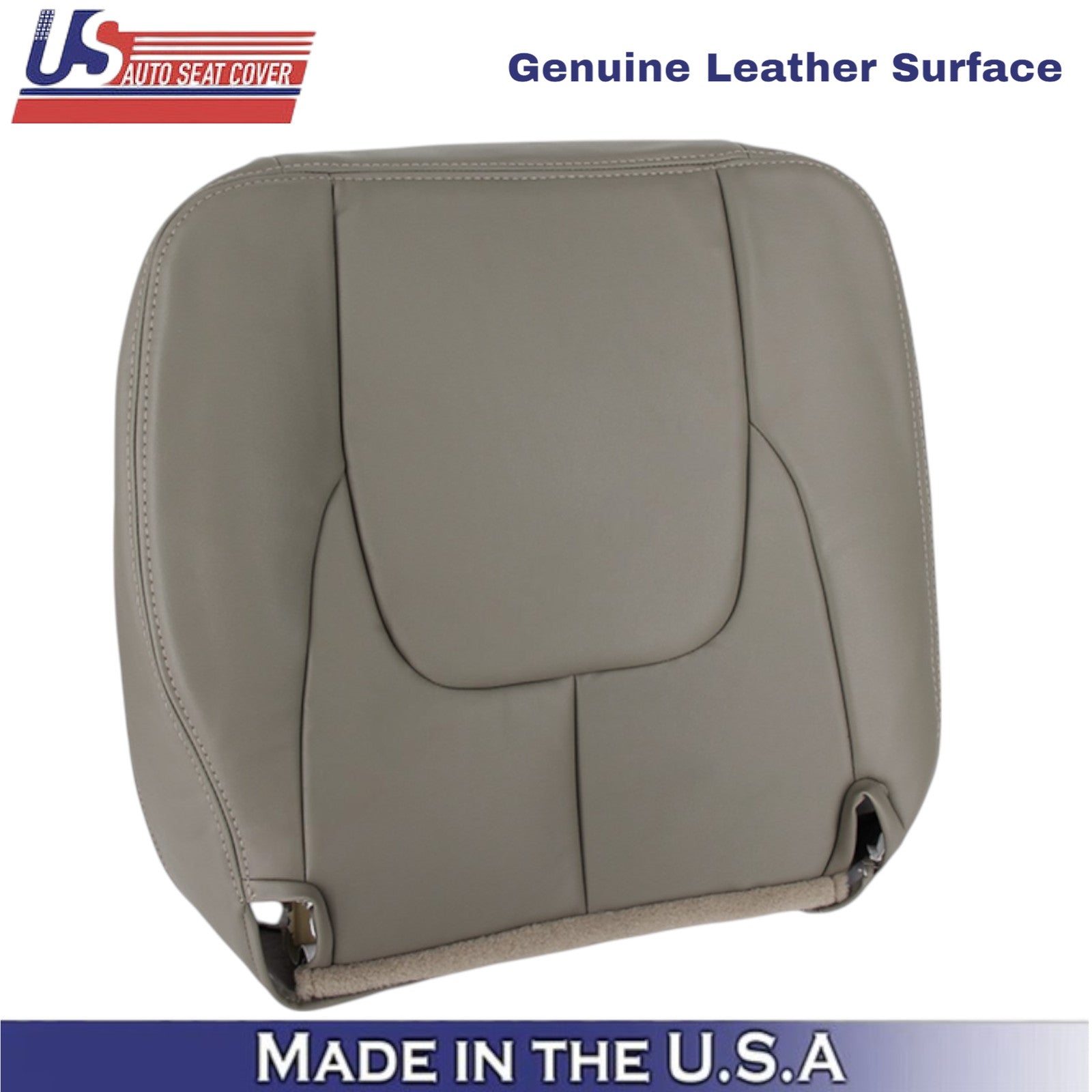 2002-2003 For Dodge Ram 1500 2500 Laramie Leather Passenger Side Covers Taupe