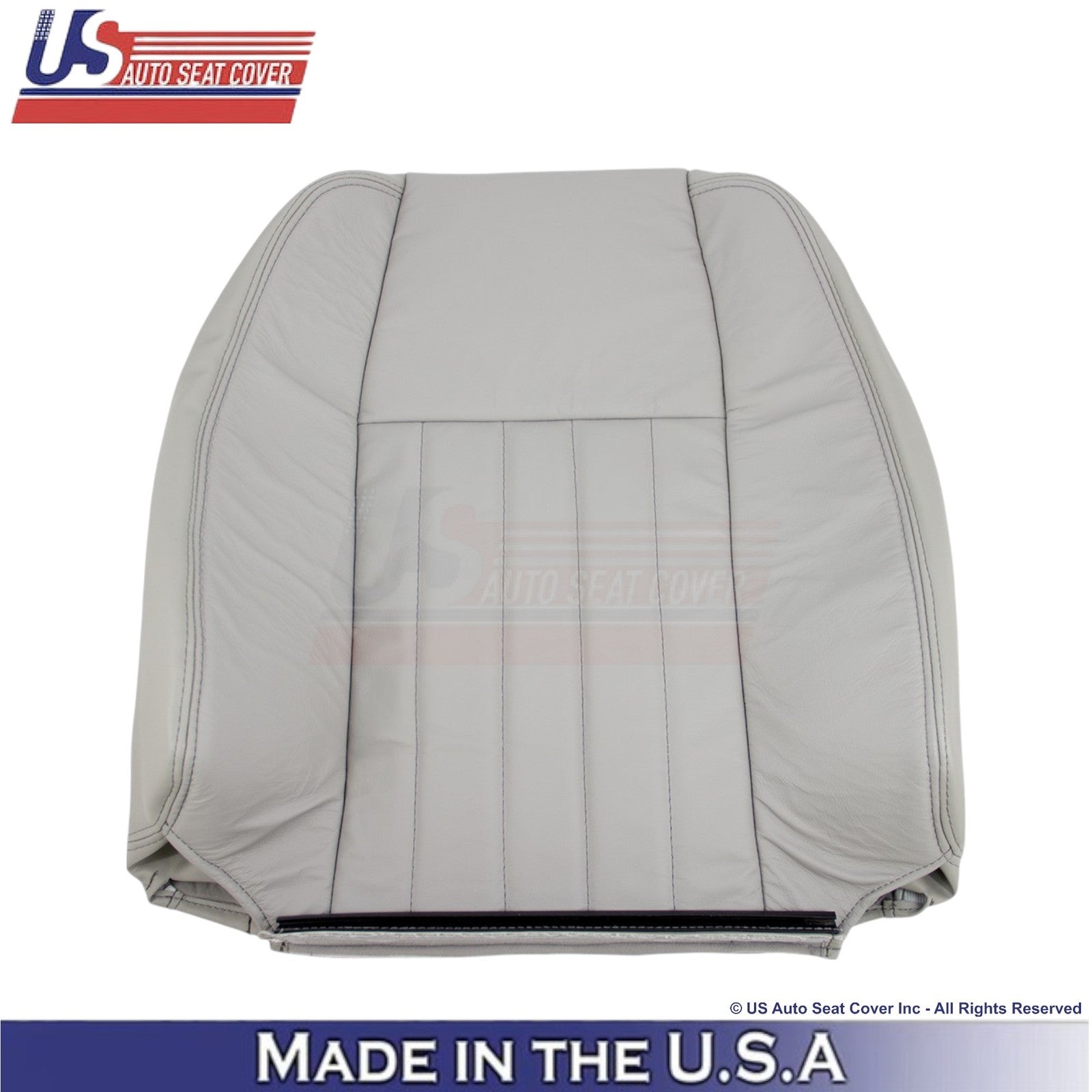 2005-2007 Fits Jeep Liberty Limited Passenger Genuine Leather Covers Graystone