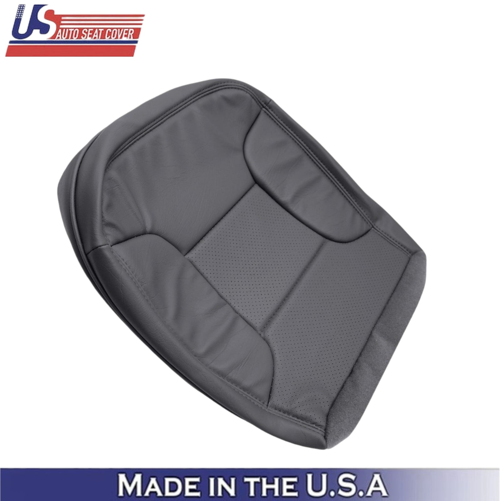 1992-1996 For Ford Bronco Eddie Bauer Leatherette Driver Side Covers Dark Gray
