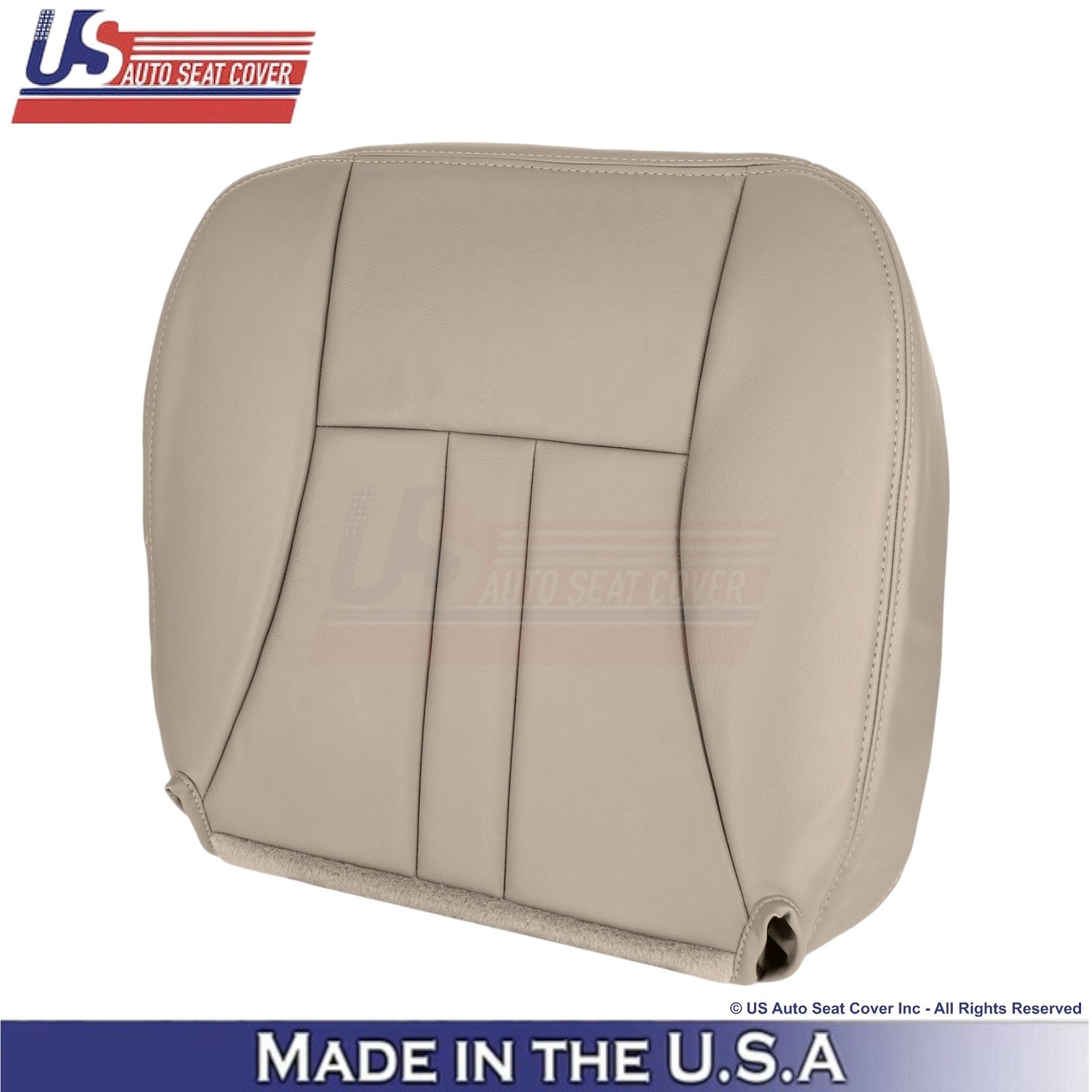 2004-2007 For Chrysler Town & Country Leatherette Front Bottom Covers Greystone