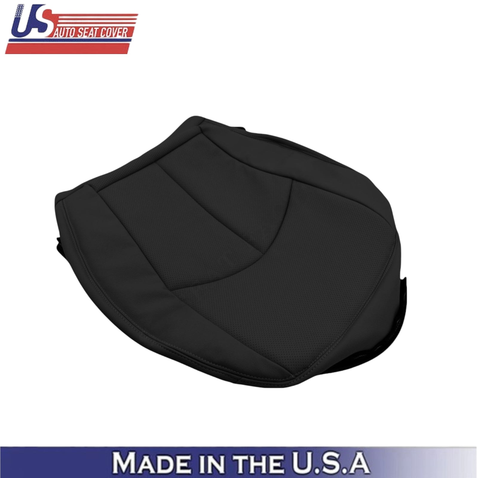 2002-2009 For Mercedes-Benz E-Class Genuine Leather Driver Seat Covers Black