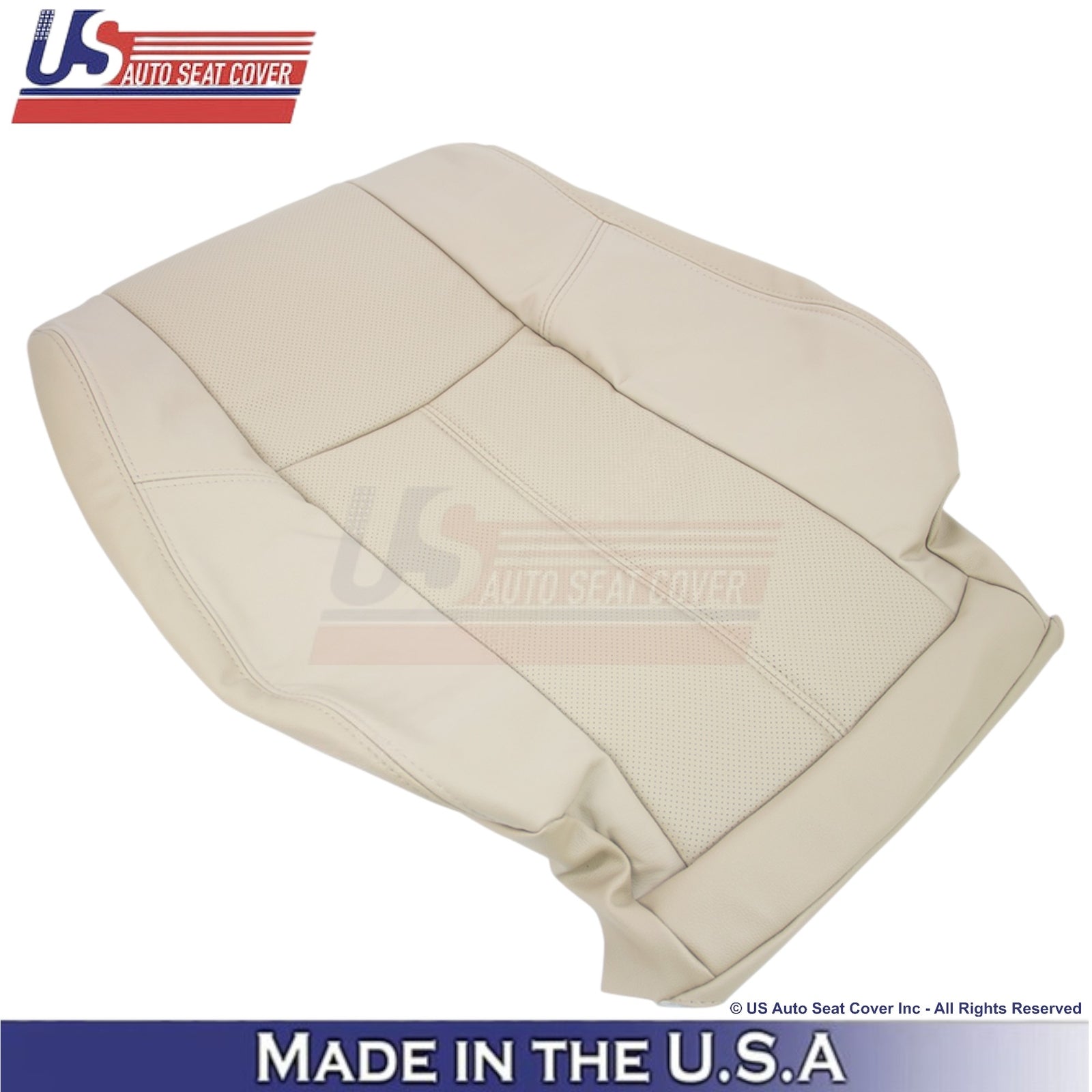 2013-2020 For Nissan Pathfinder Leather Front Top Replacement Seat Covers Almond