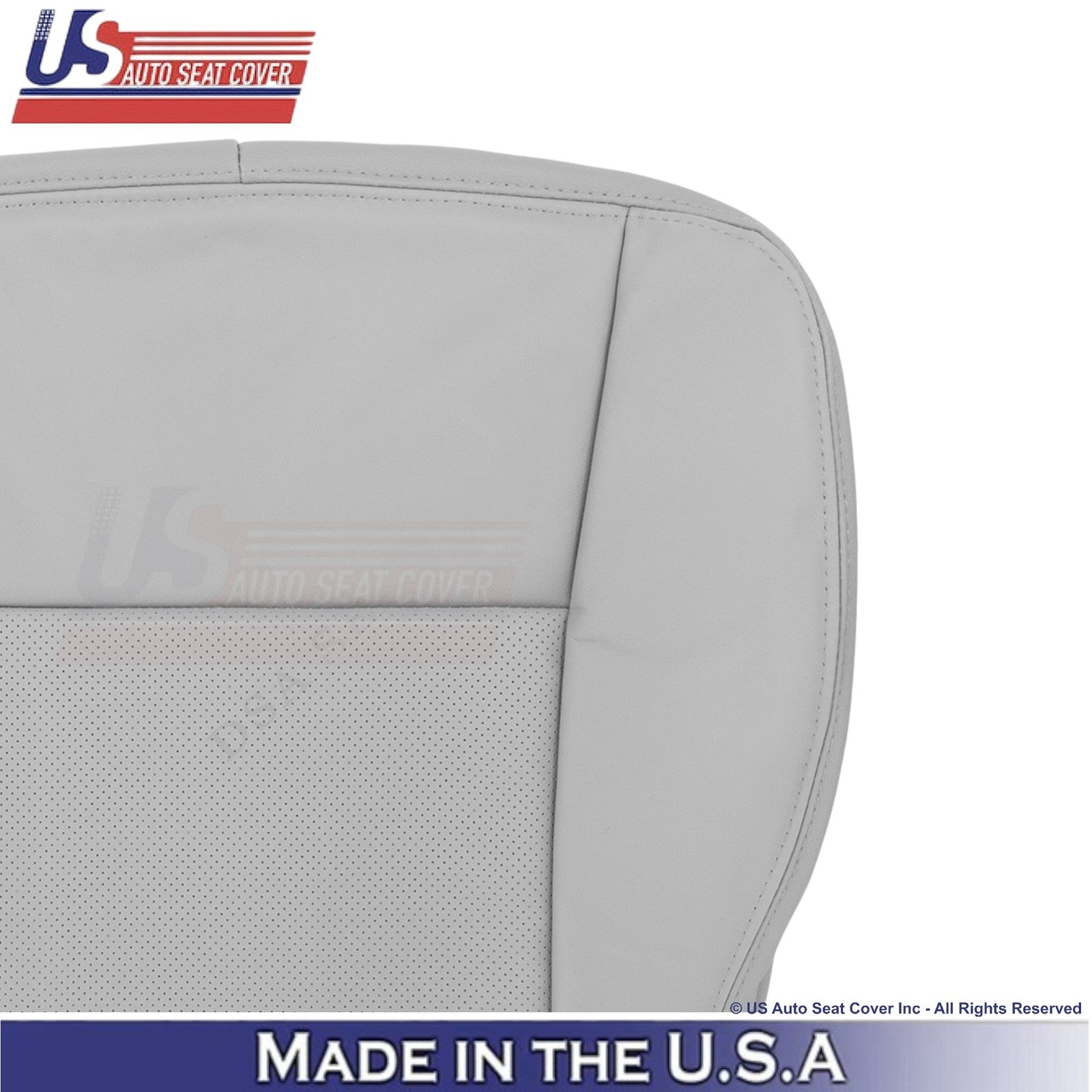 2003-2007 Fits Cadillac CTS Leather Passenger Bottom OEM Replacement Cover Gray