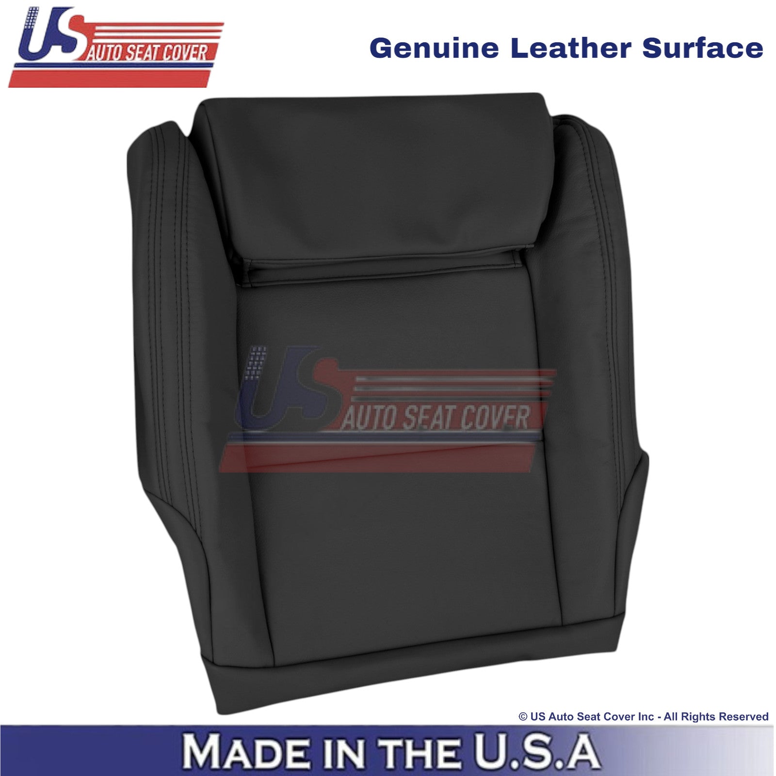 2016-2020 Fits Mercedes Benz GLA250 X156 Front Bottom Leather Seat Covers Black