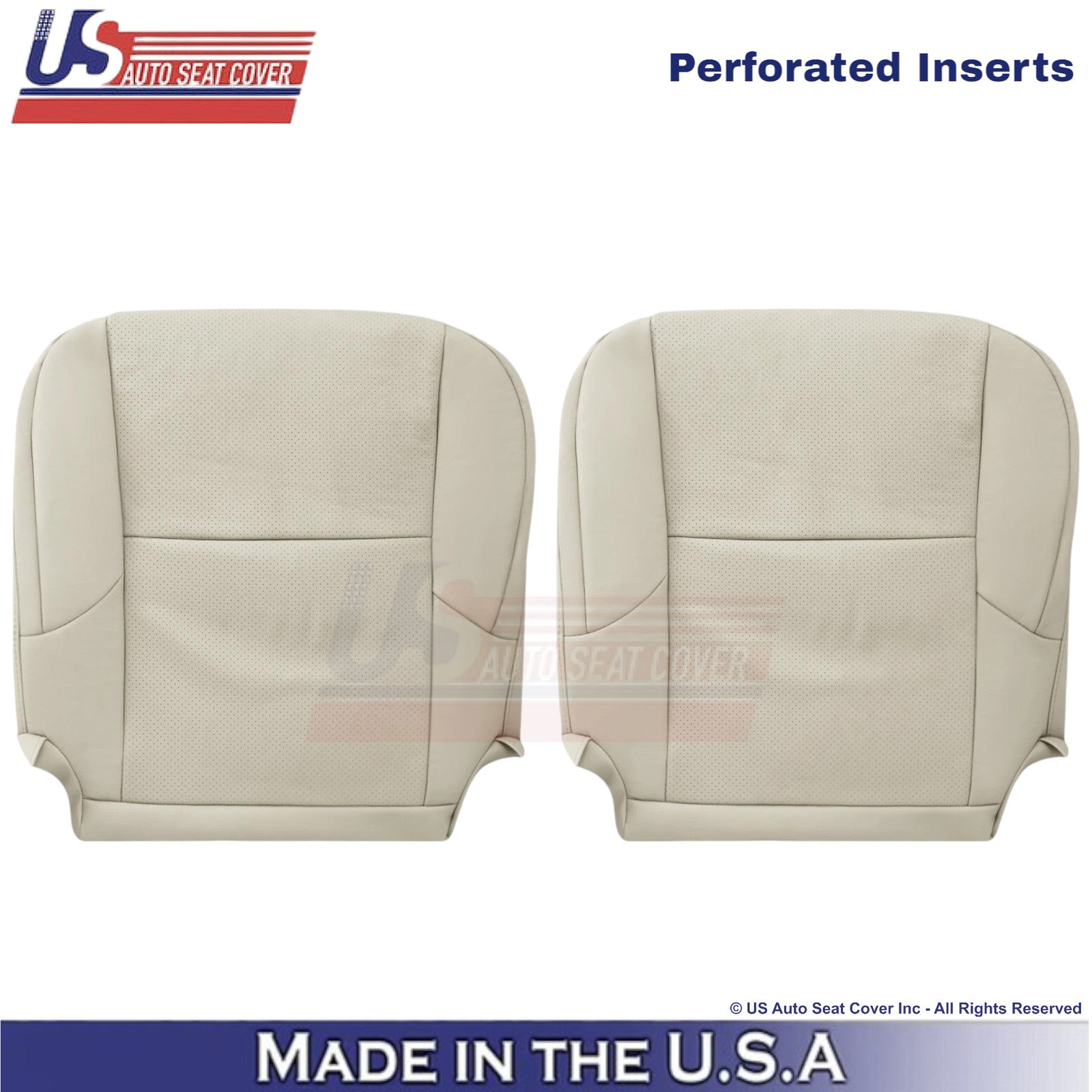 2014-2021 For Lexus GX460 Genuine Leather Driver Bottom Replacement Cover Ecru