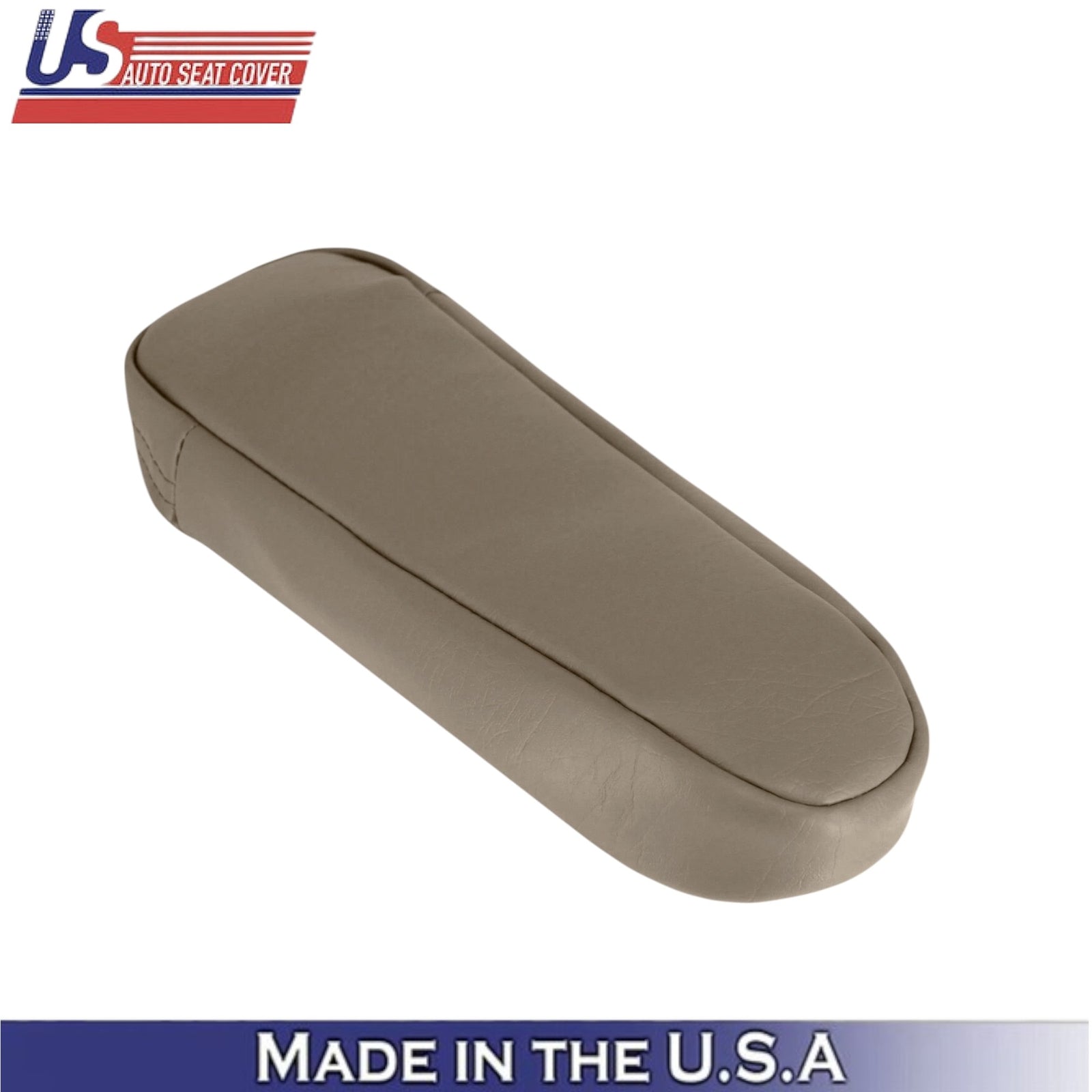 1992-1996 For Ford Bronco Eddie Bauer Leatherette Front Armrest Covers Tan