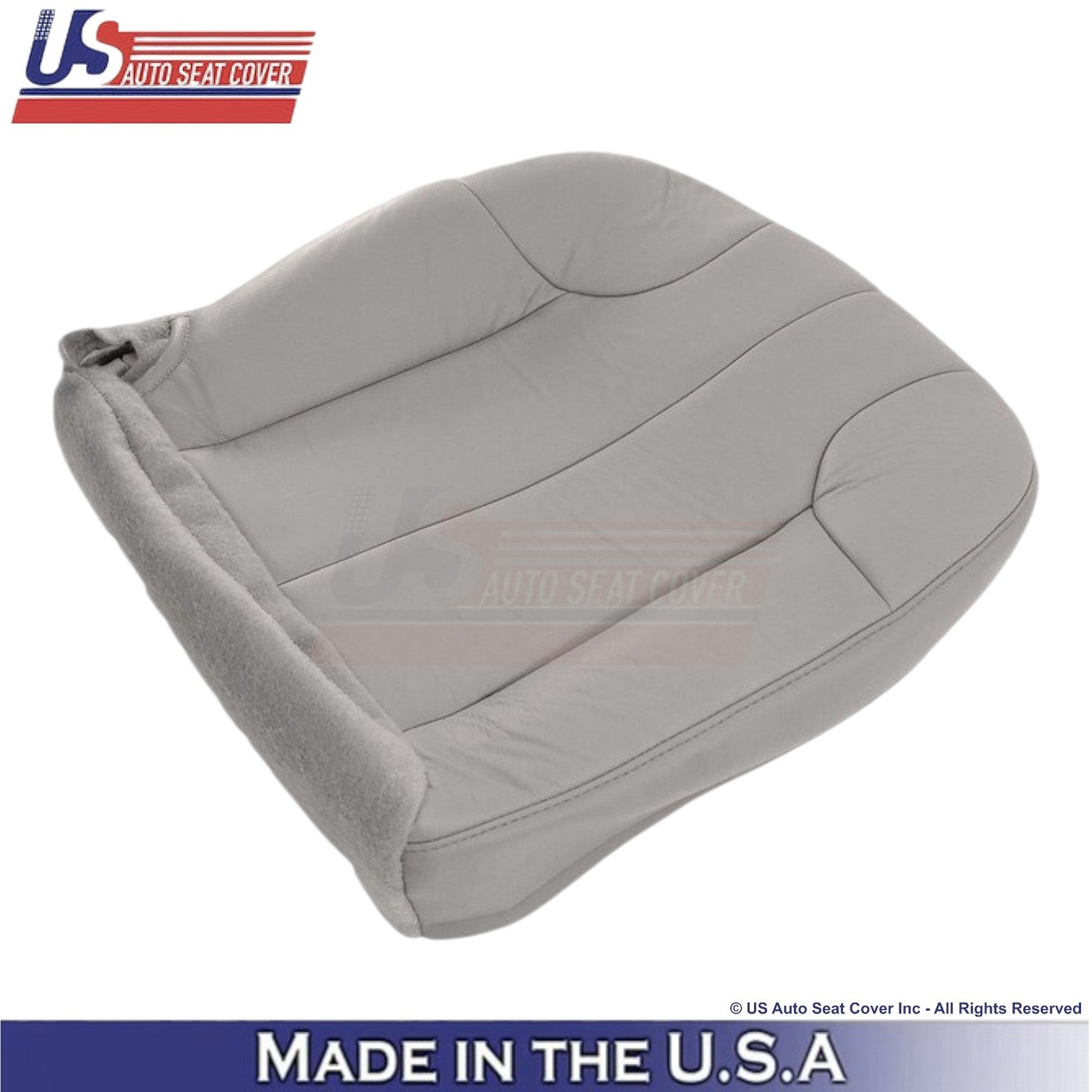 1999-2001 For Jeep Grand Cherokee Genuine Leather Front Replacement Covers Taupe