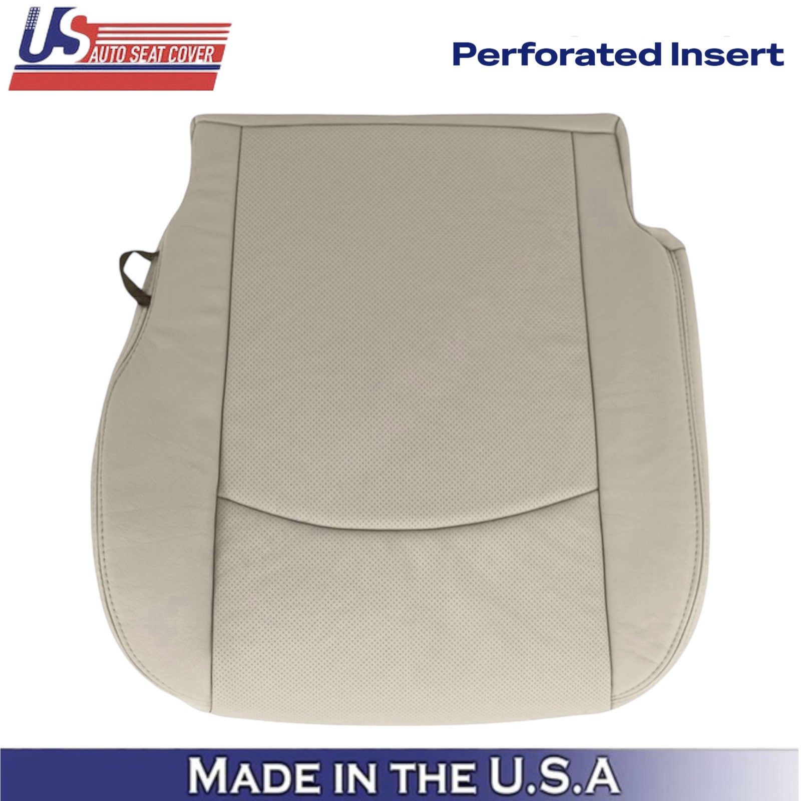 2013-2018 For Dodge Ram 2500 Laramie Genuine Leather Passenger Bottom Cover Tan