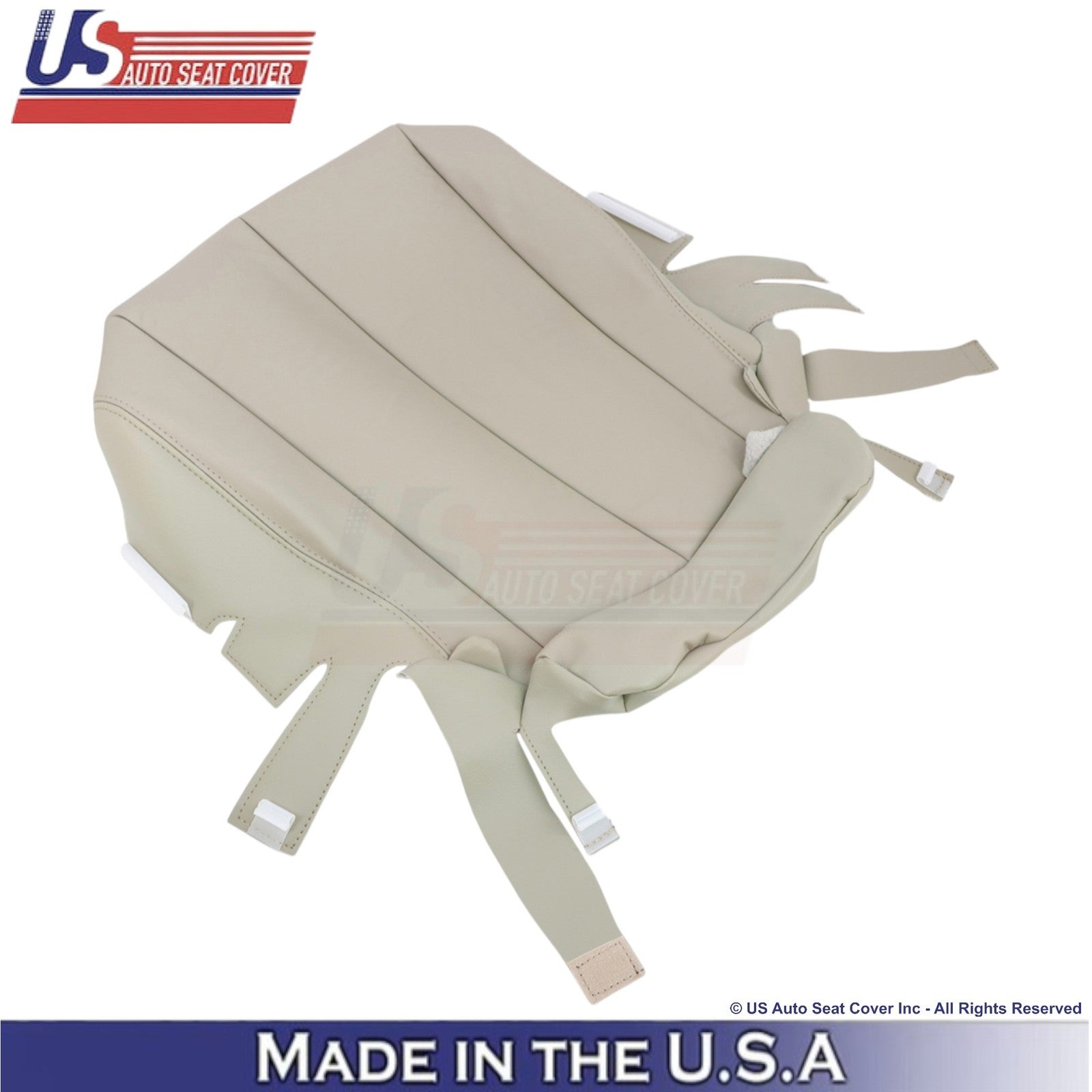 2011-2014 For Toyota Sienna Genuine Leather 2nd Row Right Bottom Cover Bisque