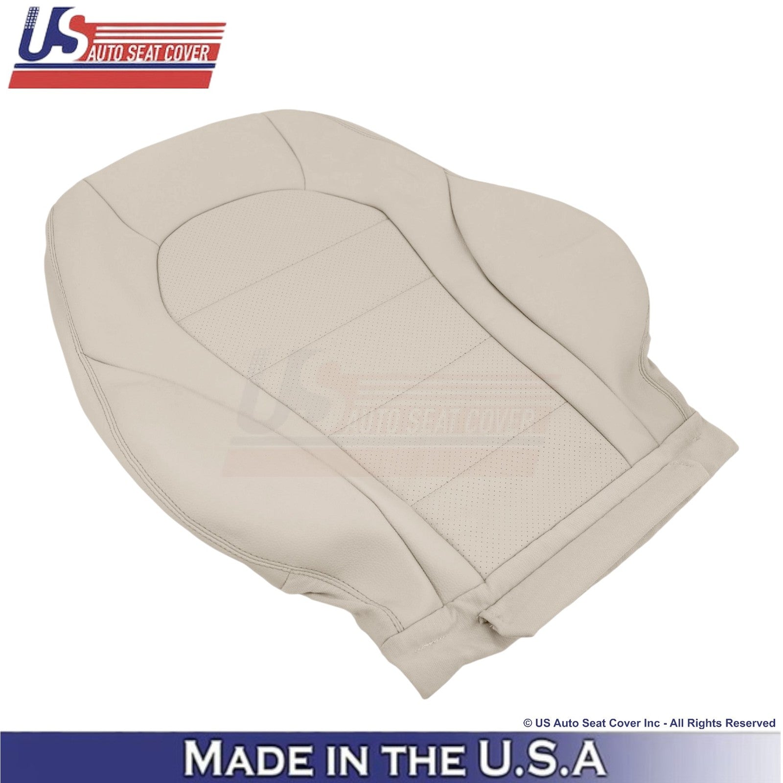 2016-2021 For Mercedes Benz GLC Class Leather Front Seat Covers Silk Beige