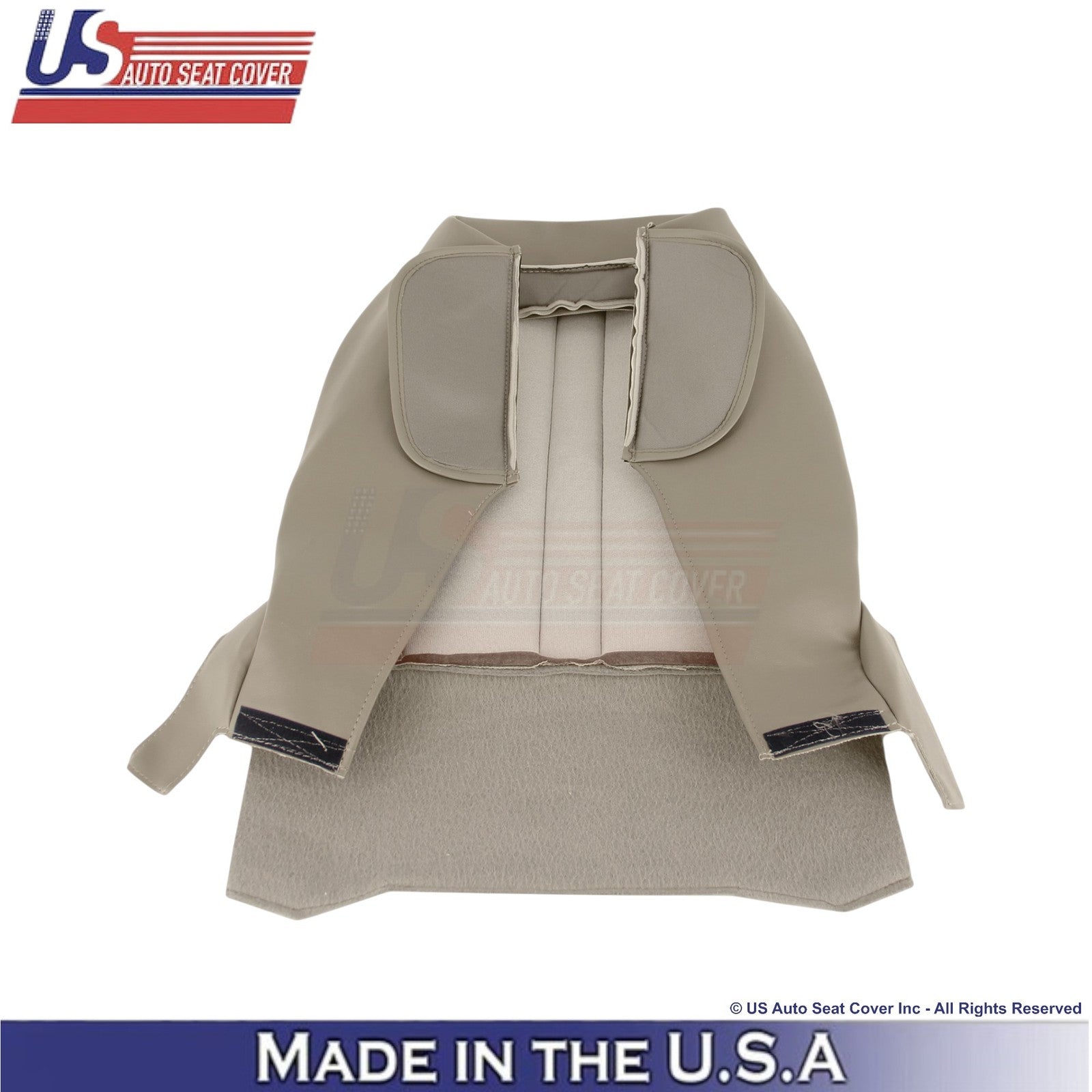 1996-2025 Fits Chevrolet Express Cloth Front Passenger Side Covers Tan