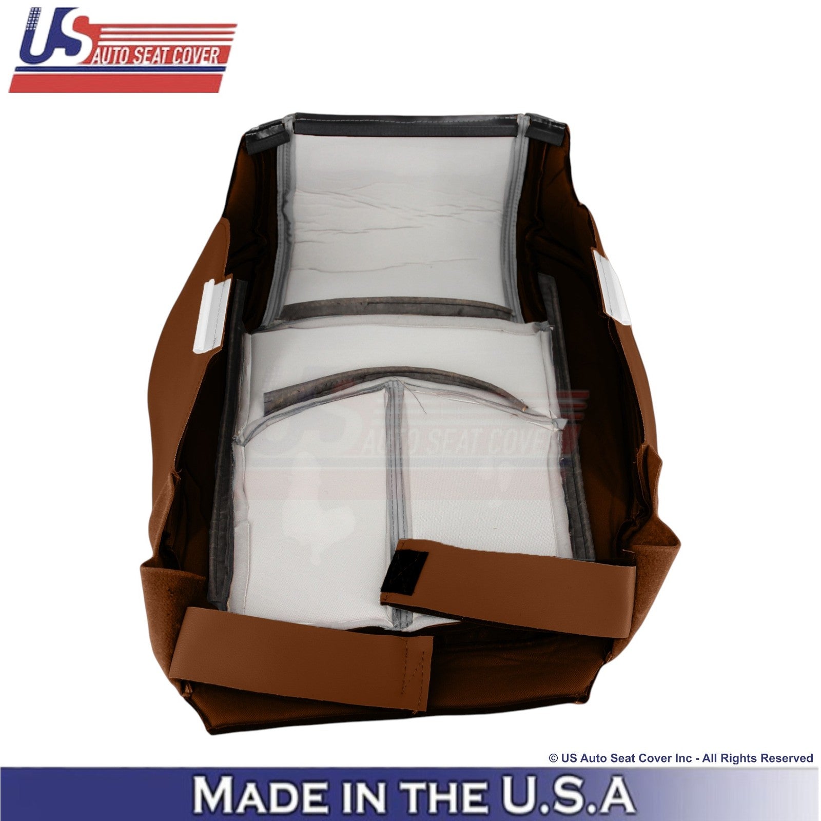 2015-2017 Fits Chevy Traverse Leatherette Passenger Bottom Seat Cover Saddle Up