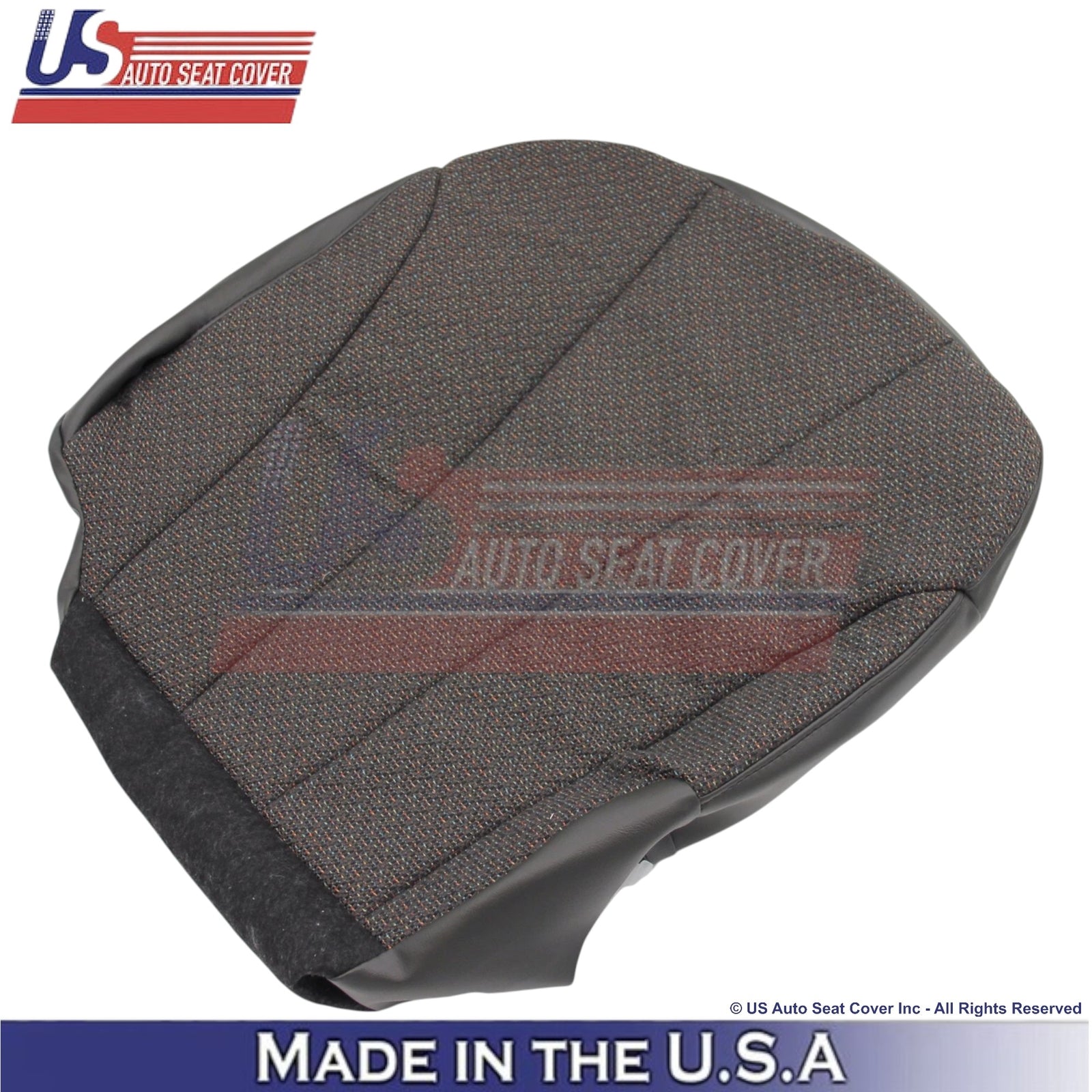 1999-2002 For Chevy Silverado 1500 2500 3500 Cloth Front Seat Covers Graphite