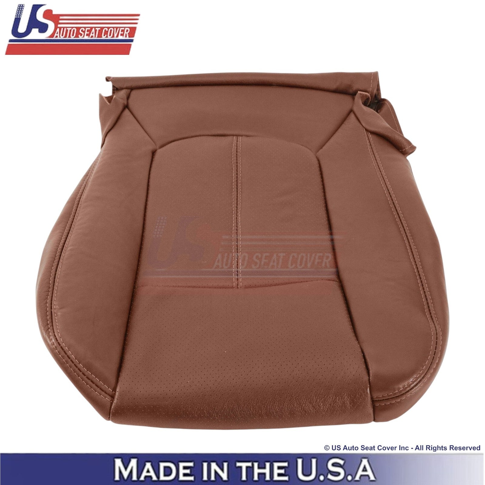 2011-2014 Fits Ford F250 F350 Genuine Leather Front Bottom Seat Covers Chaparral