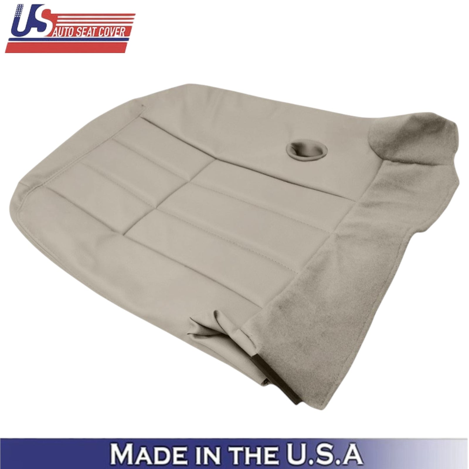 2003-2005 For Mercury Grand Marquis Leatherette Driver Seat Covers Med Parchment