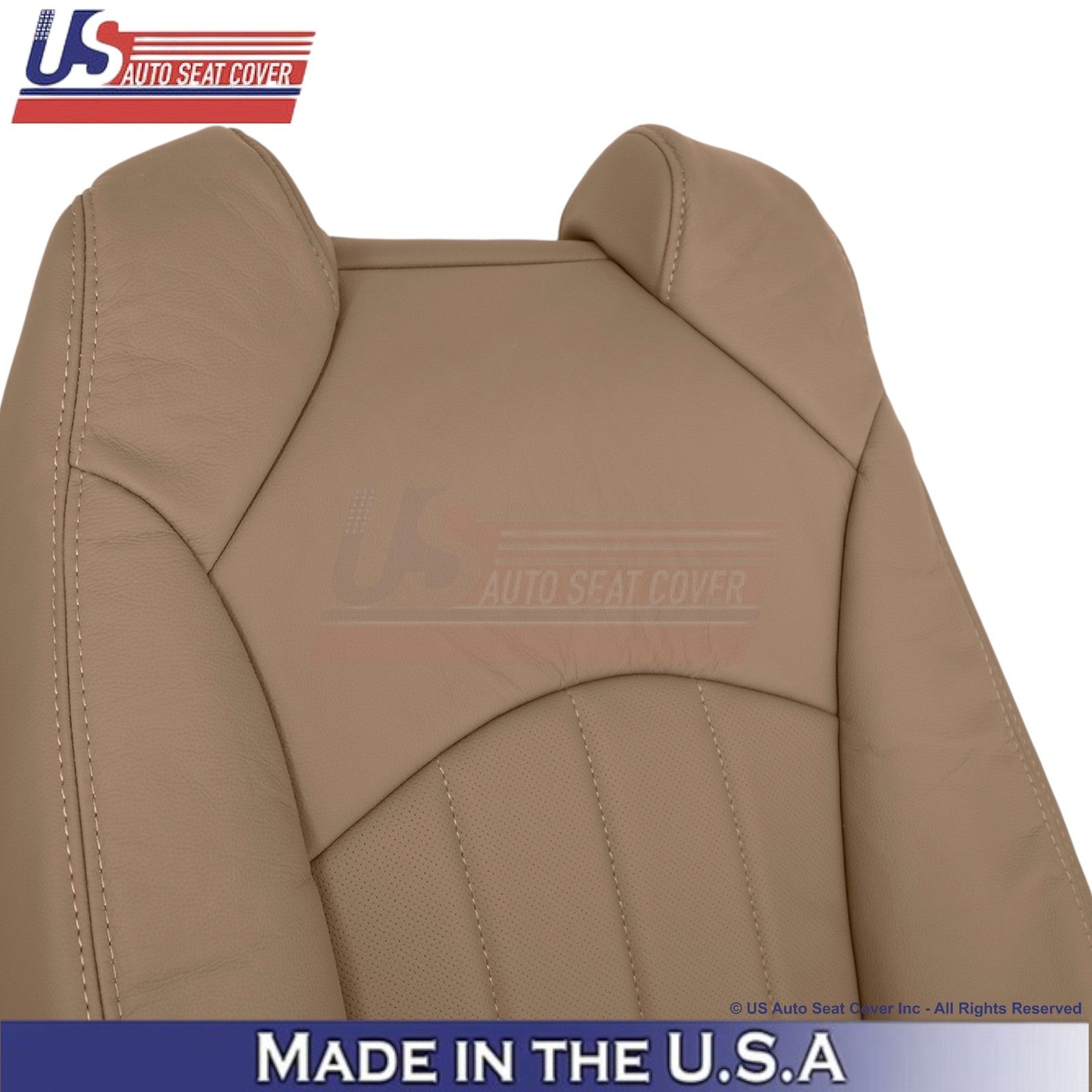 2013-2017 For Buick Enclave Leather Driver Top Replacement Cover Choccachino
