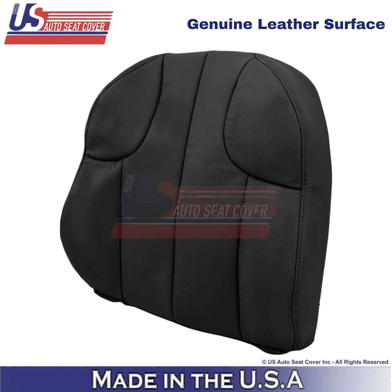 1999-2001 For Jeep Grand Cherokee Genuine Leather Driver Top Seat Cover Agate
