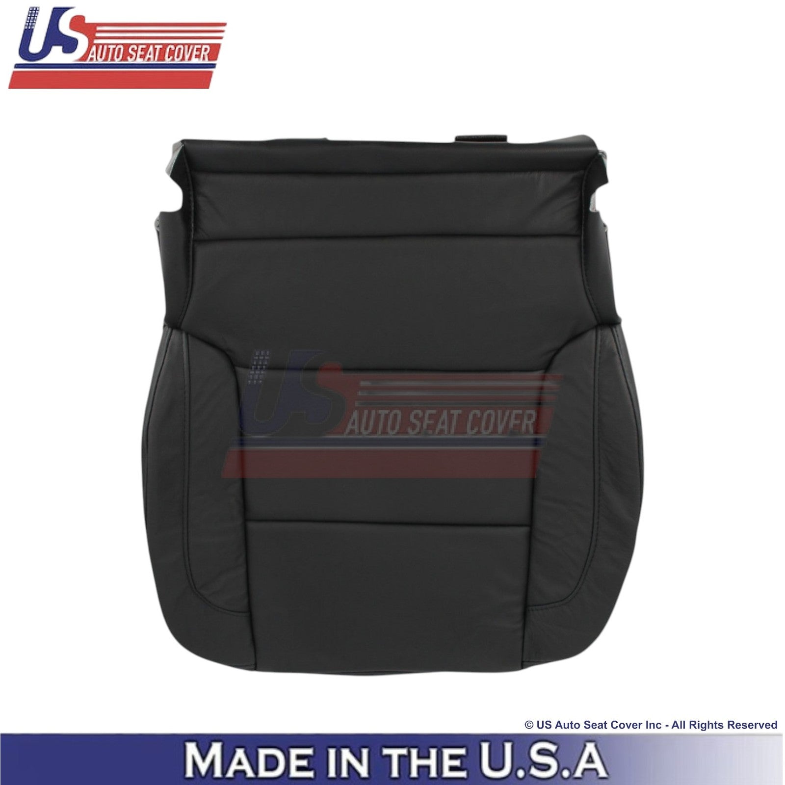 2014-2019 For Chevy Silverado 1500 LT LS Leatherette Passenger Side Covers Black